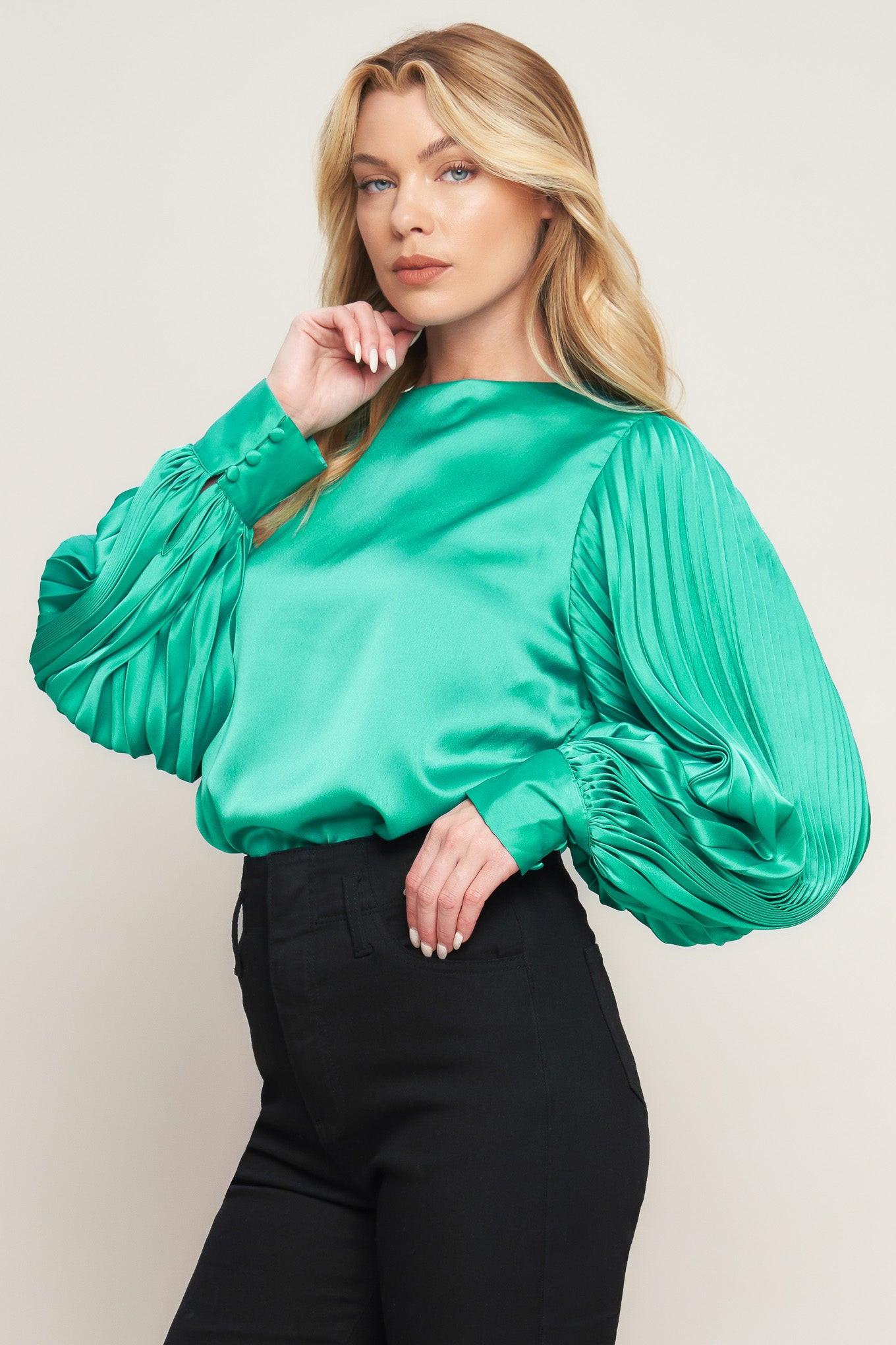LIKE THE FIRST TIME WOVEN TOP.