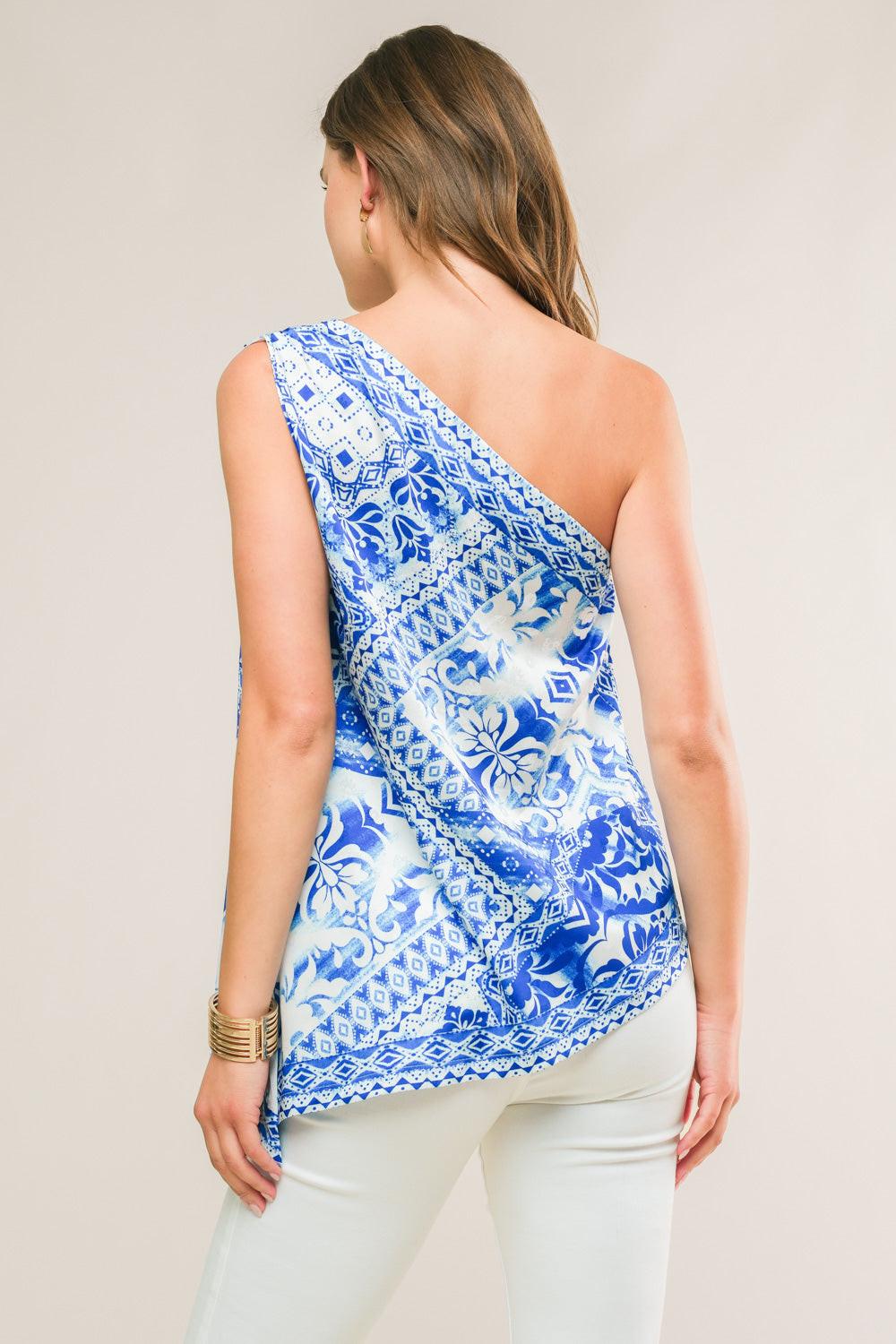 I'M PRETTY SURE WOVEN TOP.