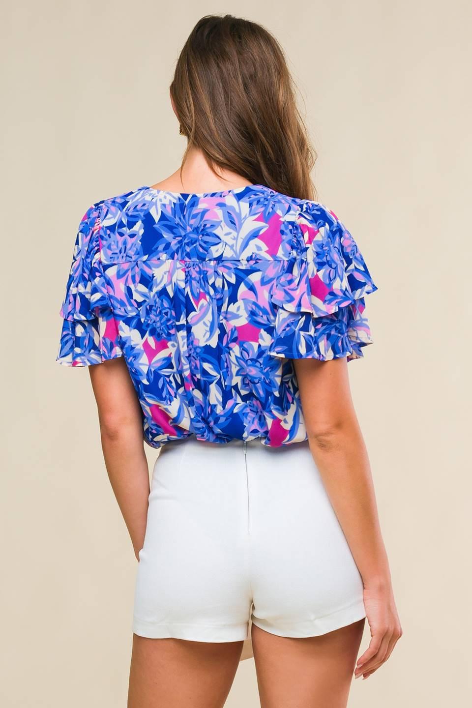 PROMISE OF LOVE WOVEN TOP.