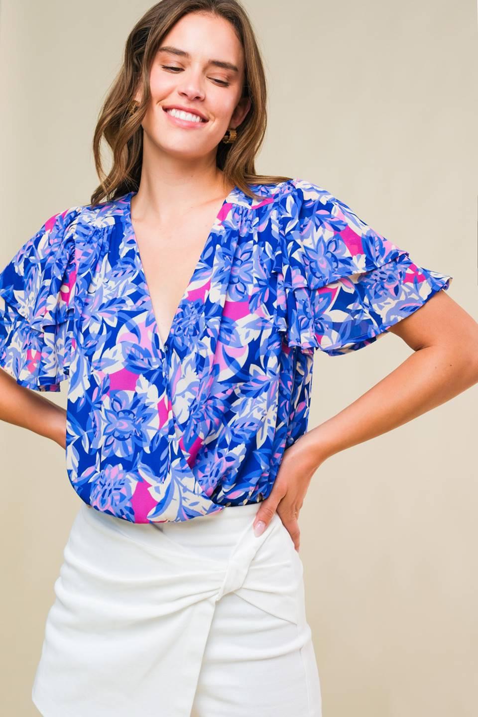 PROMISE OF LOVE WOVEN TOP.