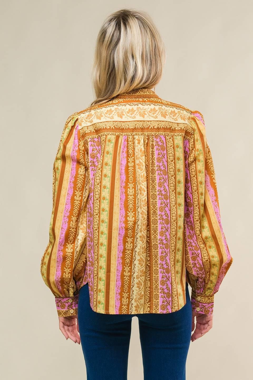 REFRESHING VIBE WOVEN TOP.