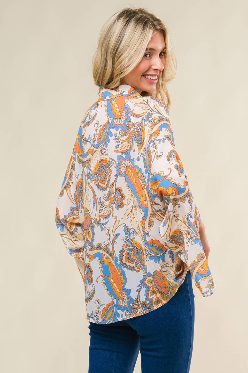 SWEET CRUSH WOVEN TOP.