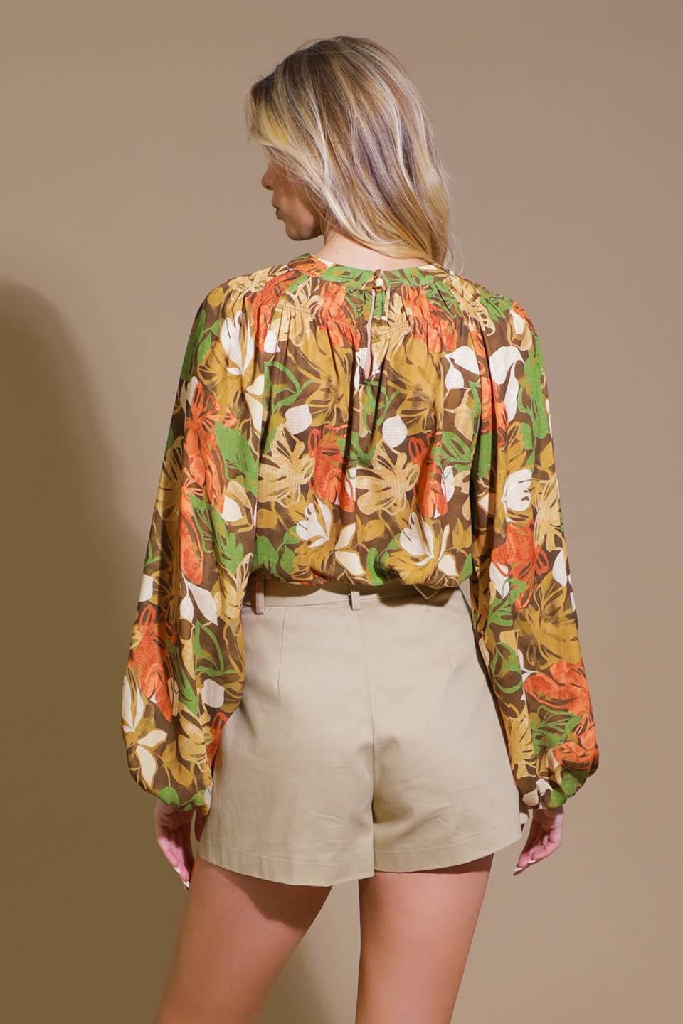 CALL IT LOVE WOVEN TOP.