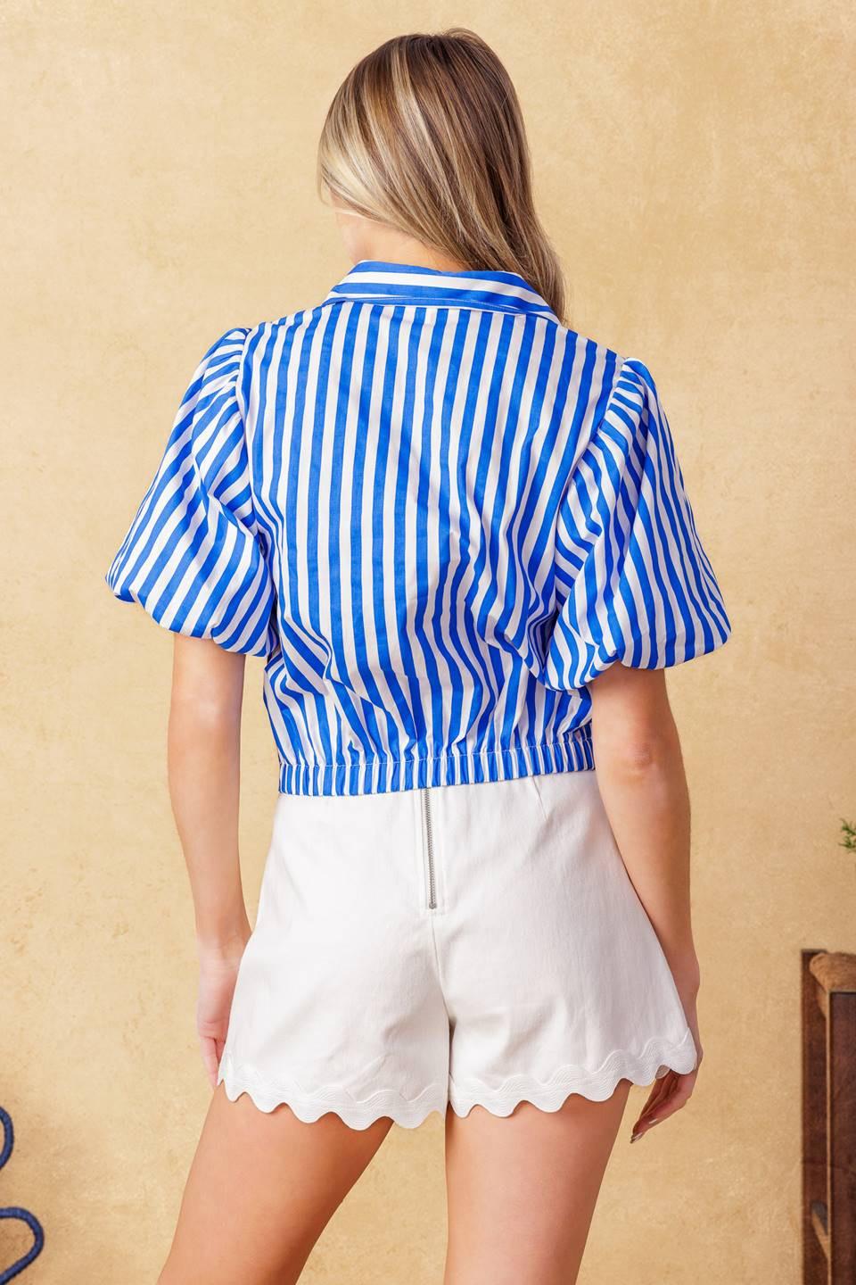 CITY CINDERELLA WOVEN TOP - Flying Tomato - TOPS - Flying Tomato