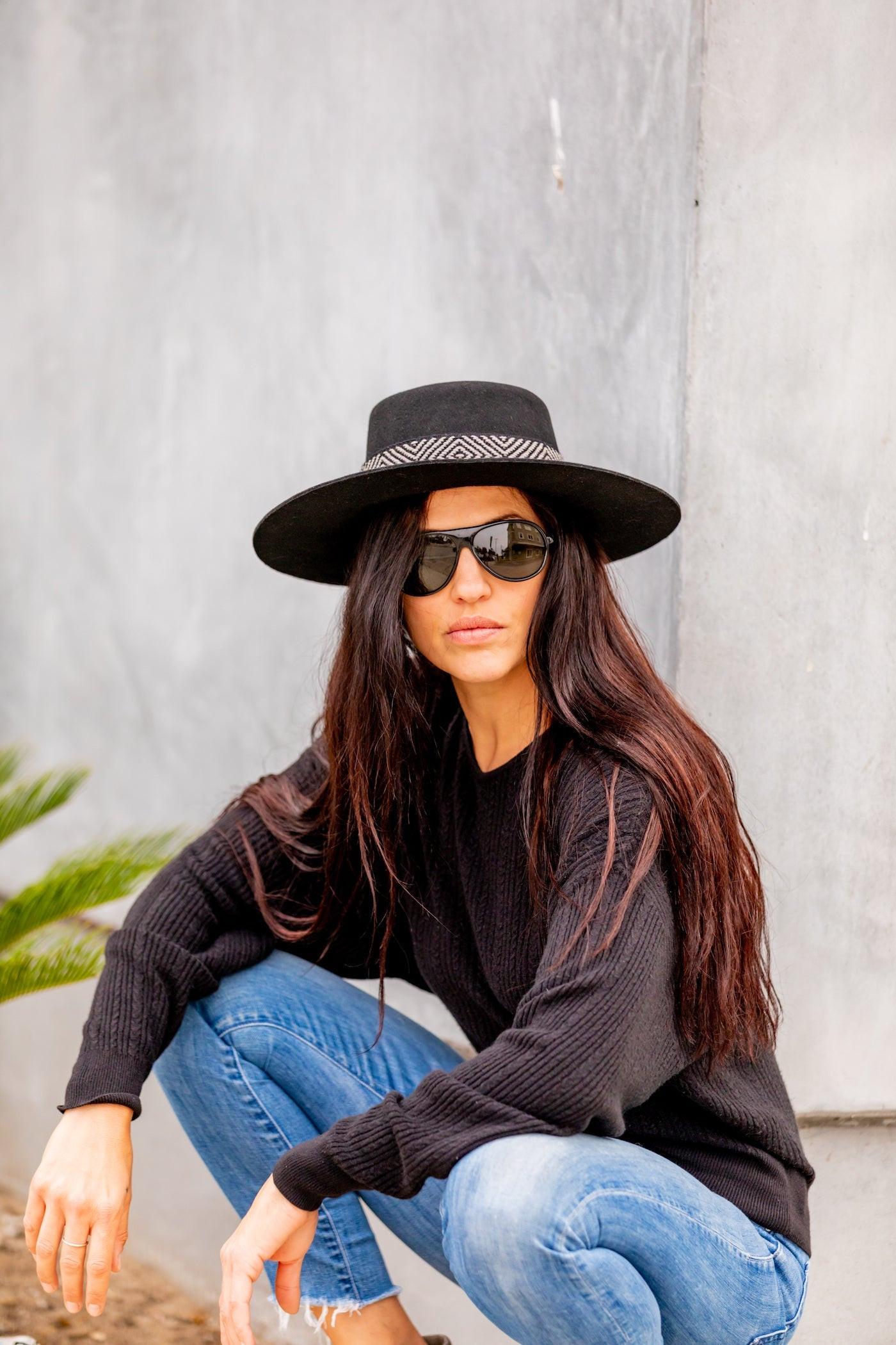 Black Spanish Hat.