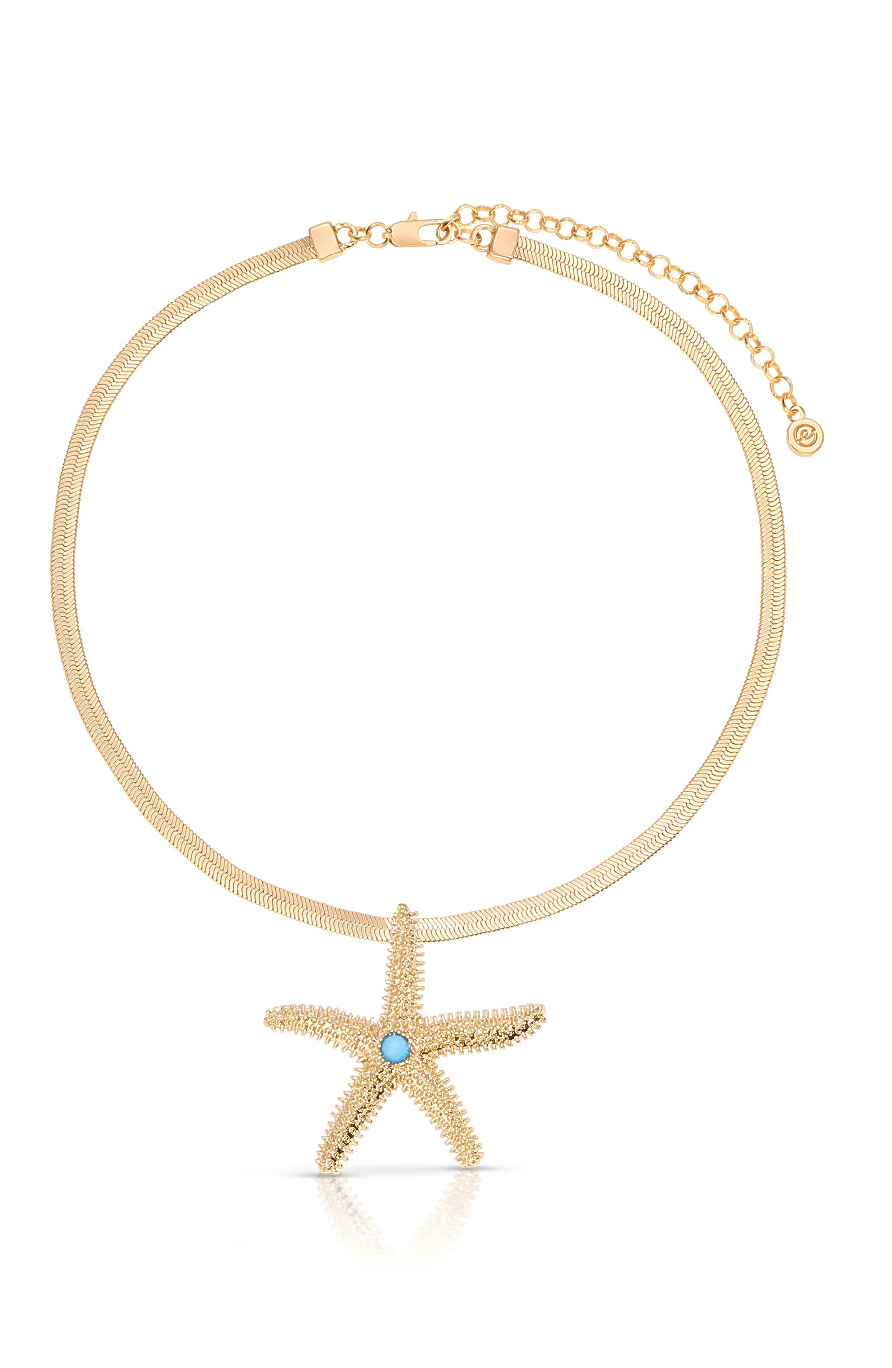 Mermaid Cove Starfish Necklace - Flying Tomato - Necklaces - Ettika