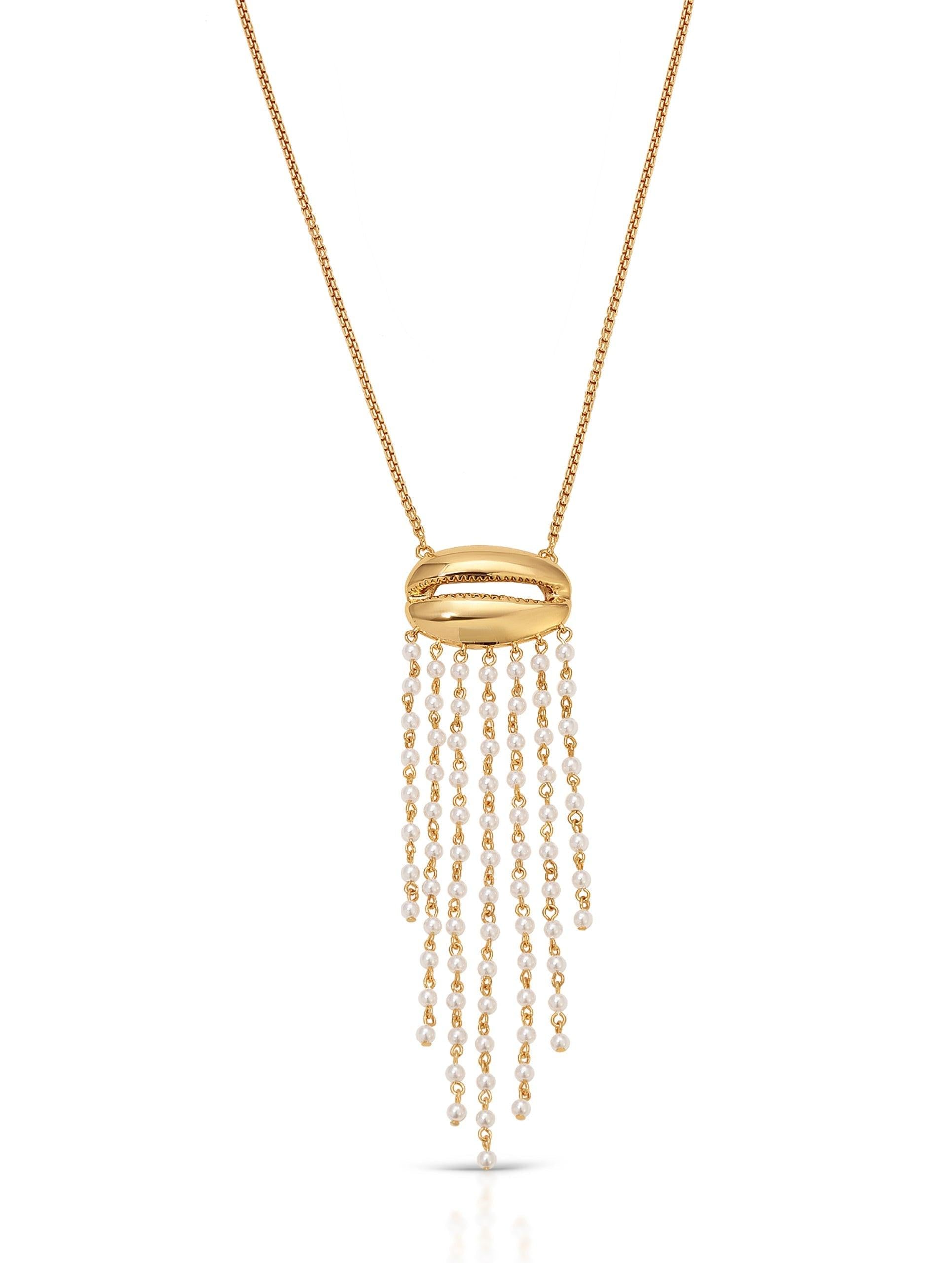 Mykonos Shell Necklace - Flying Tomato - Necklaces - Ettika