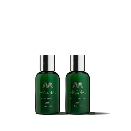 Mekabu Hydrating Travel Shampoo & Conditioner - Flying Tomato - Trial Size - Masami