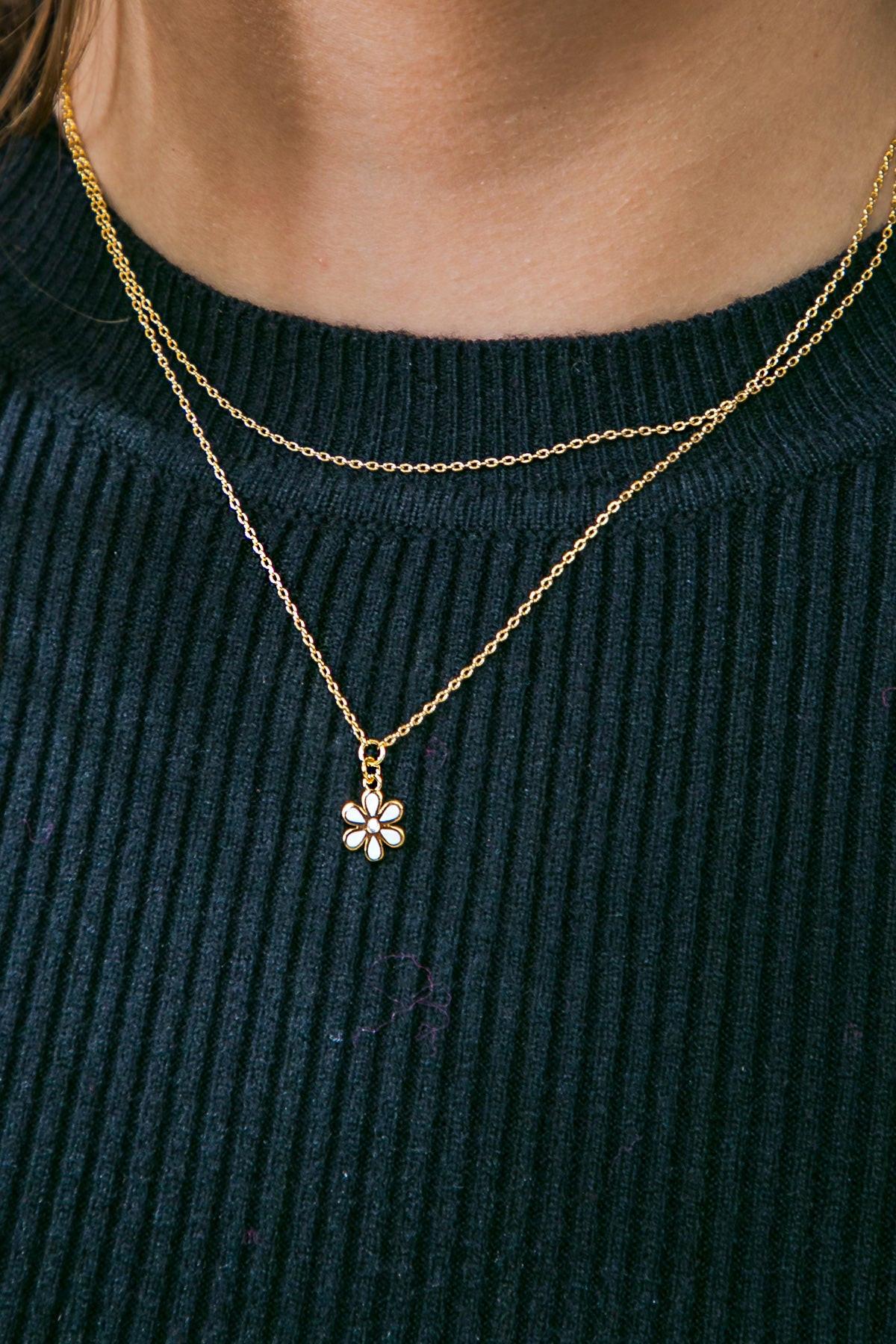 HEY HARPER DAISY NECKLACE.