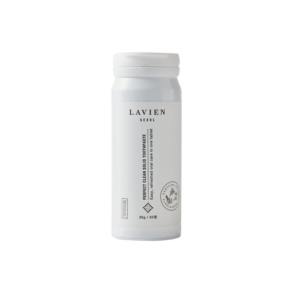 Lavien Perfect Clean Solid Toothpaste.