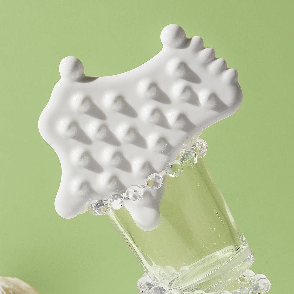 Lavien Gua Sha Ceramic Massage Plate | Face and Body Massage Plate.