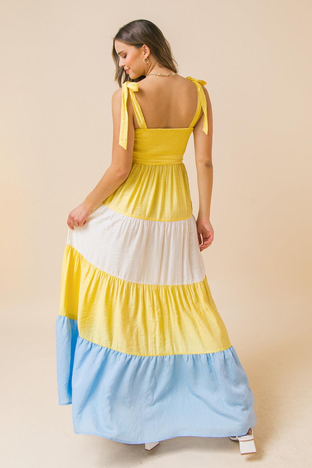 TWICE AS STUNNING MAXI DRESS - Flying Tomato - DRESSES - A.Calin