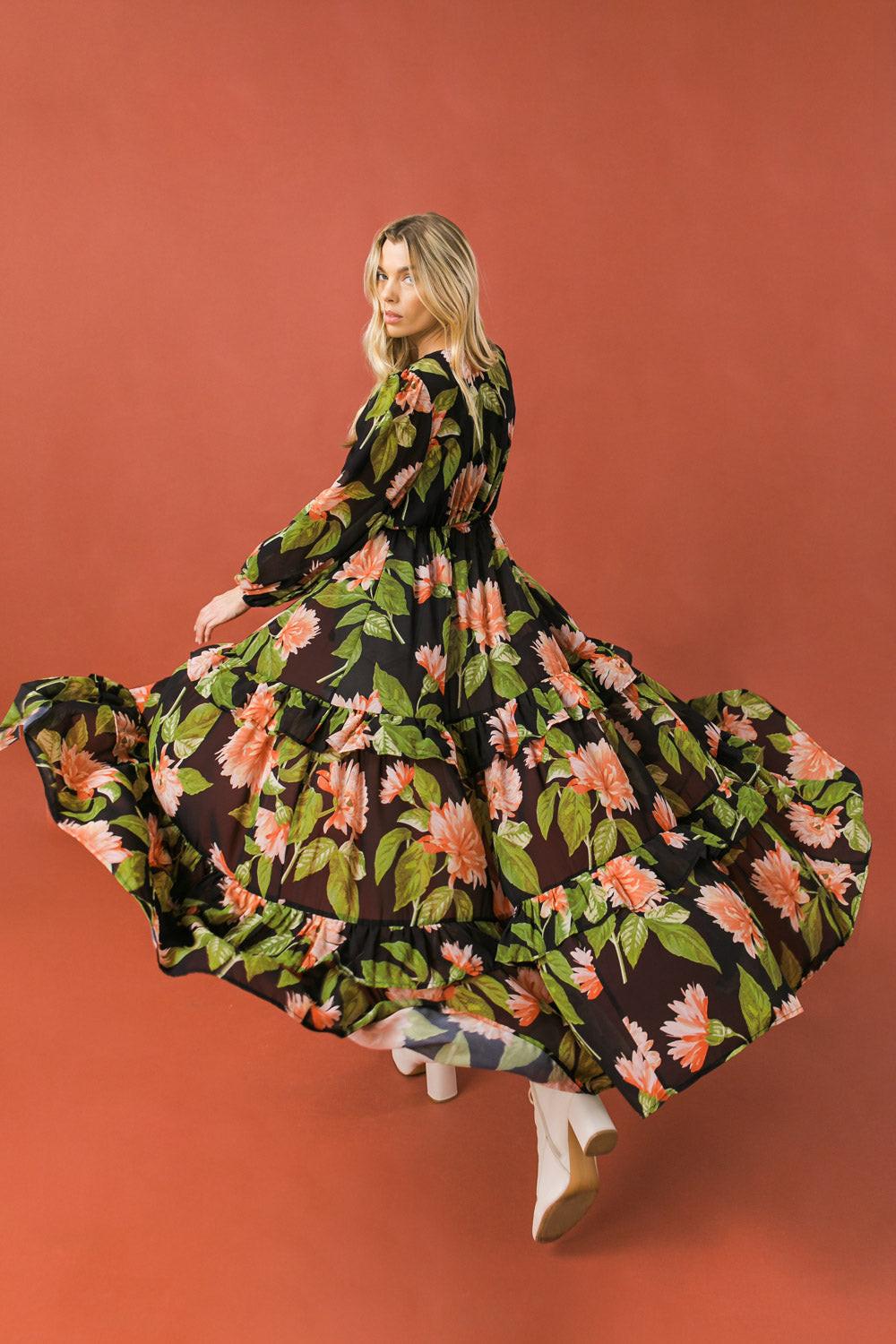 BEIN WITH THE BASICS WOVEN MAXI COVER UP.