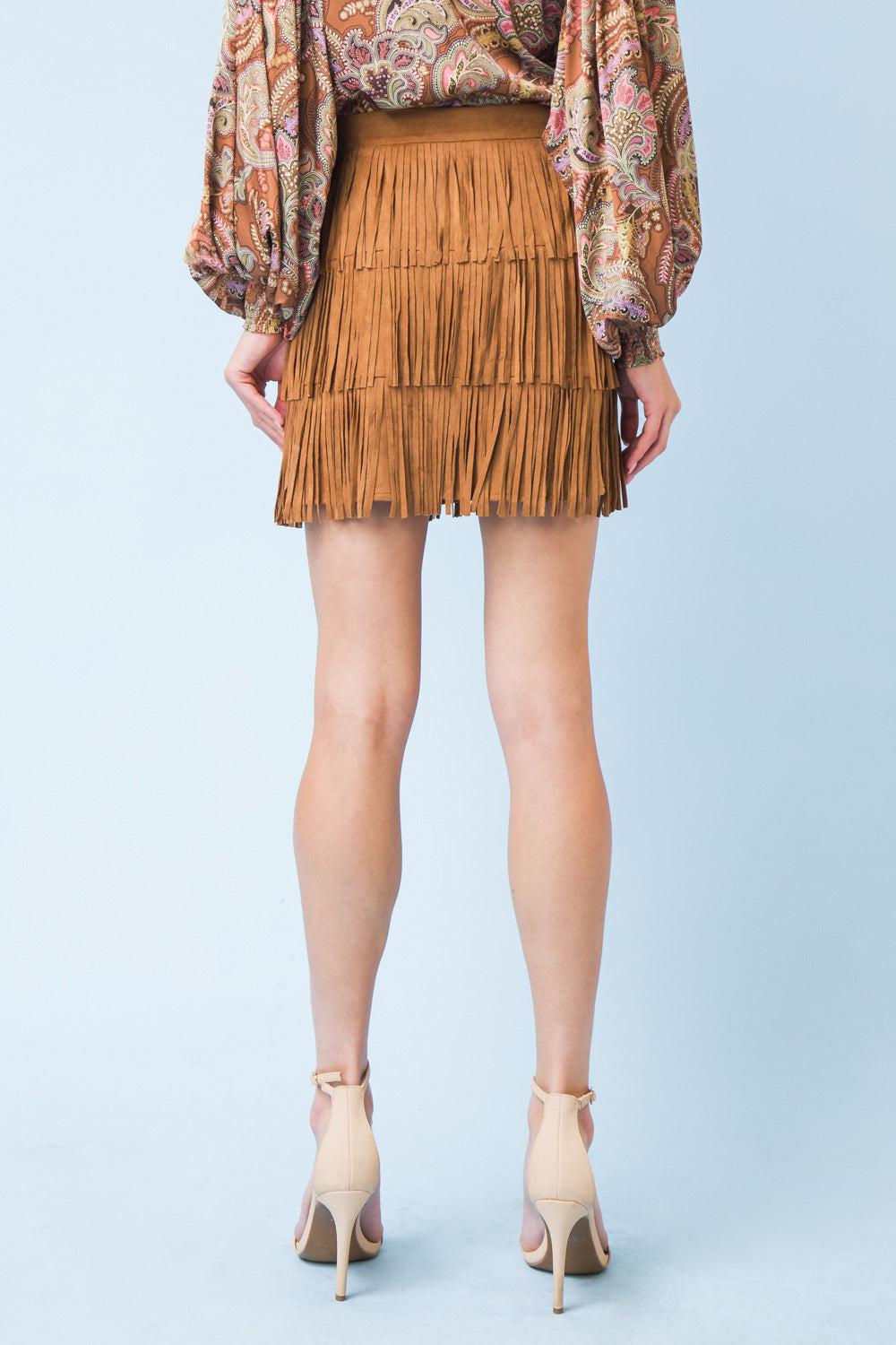 SHE DESERVES A CROWN MINI SKIRT.