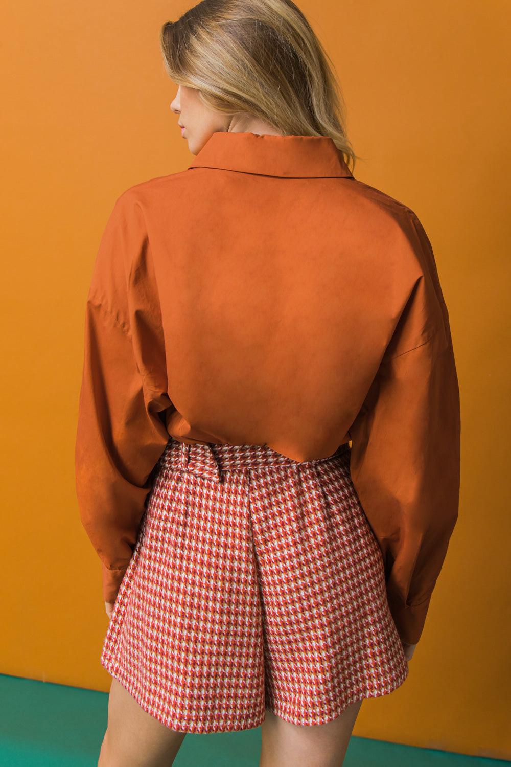 STATE OF SUCCESS POPLIN TOP.