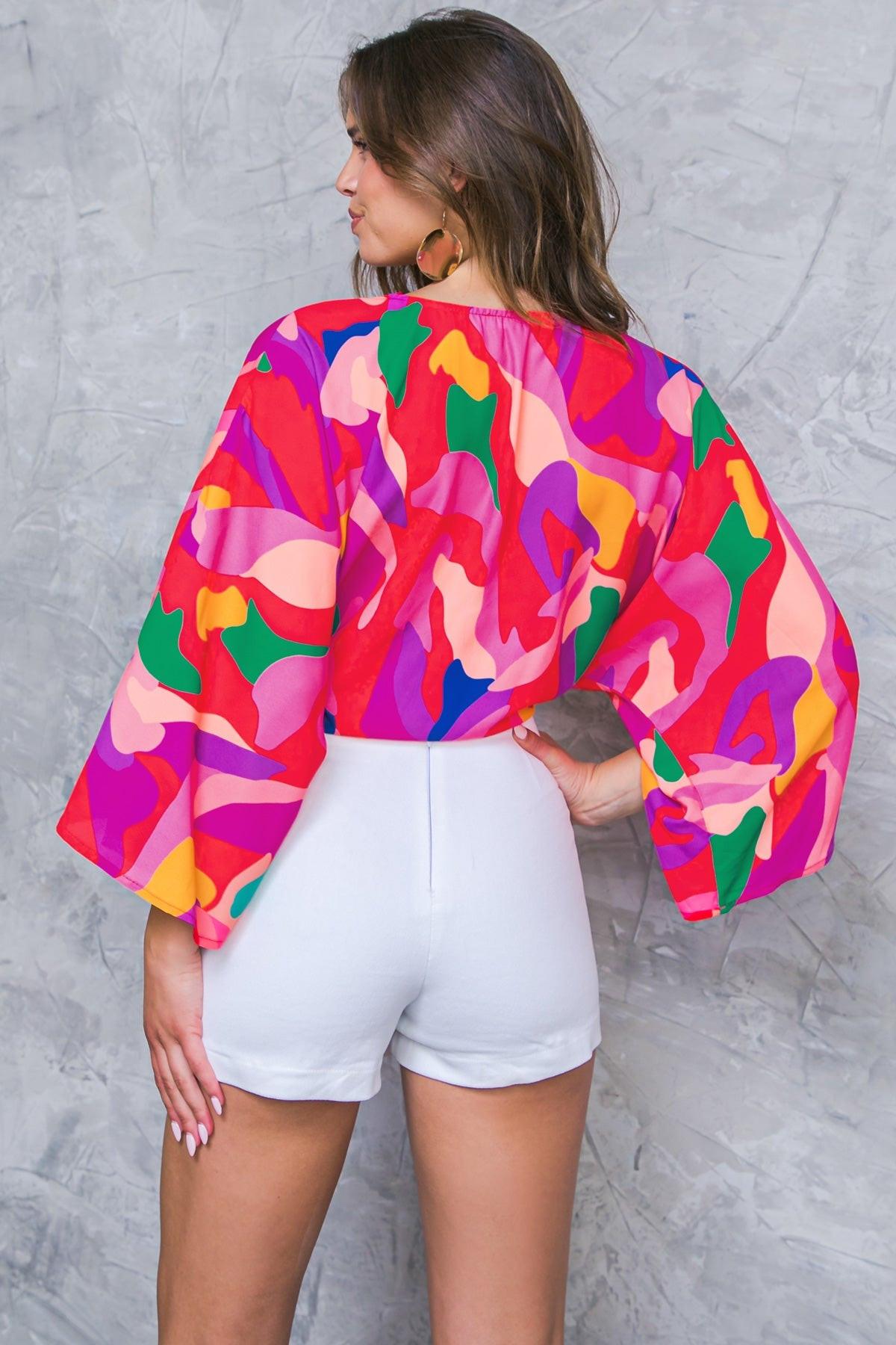LOVE YOU LIKE WOVEN TOP.