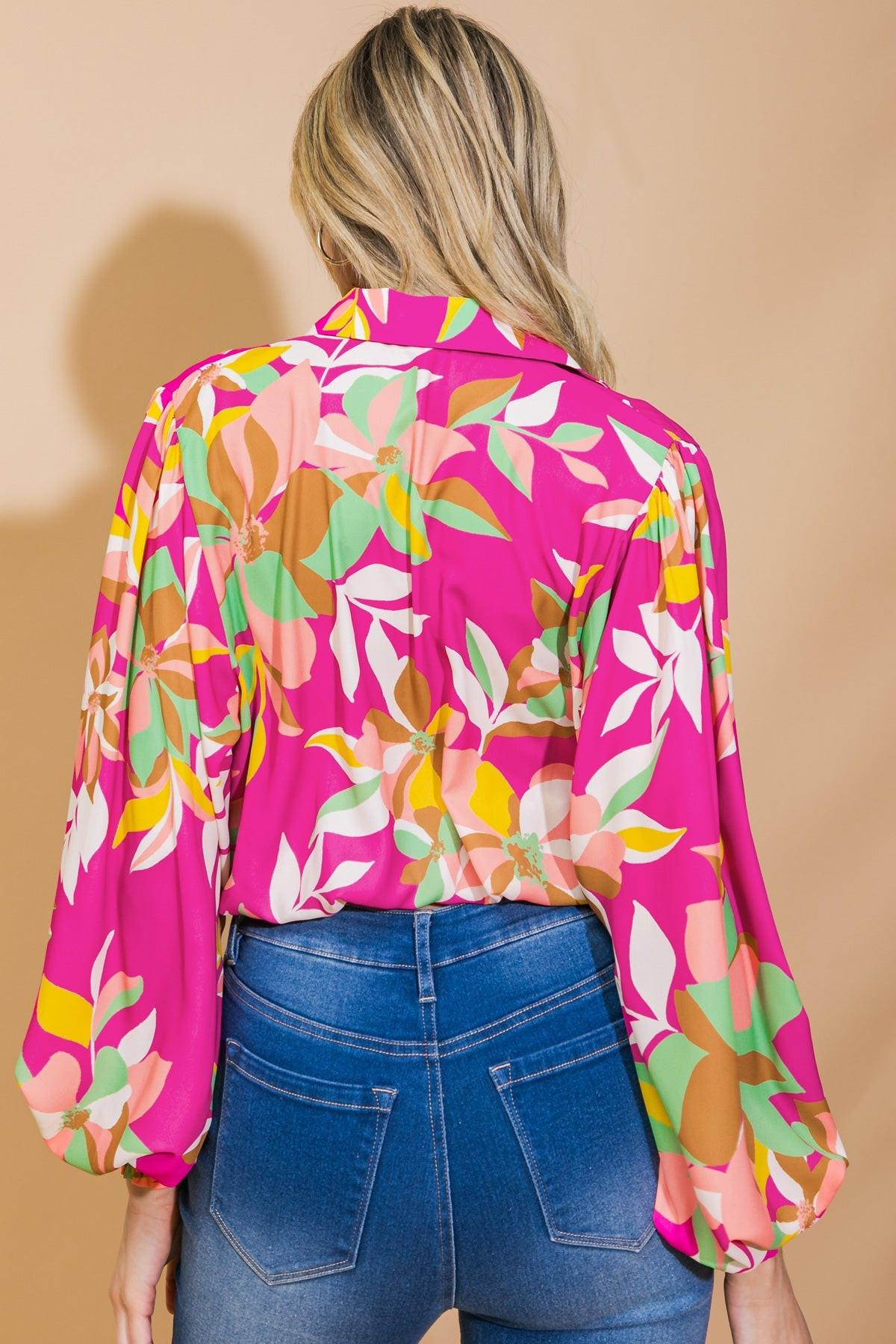 A CHILL MOMENT WOVEN TOP.