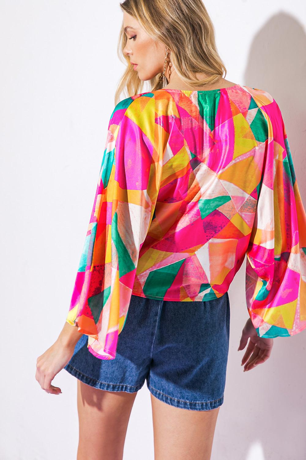 BE MINE FOREVER WOVEN TOP.