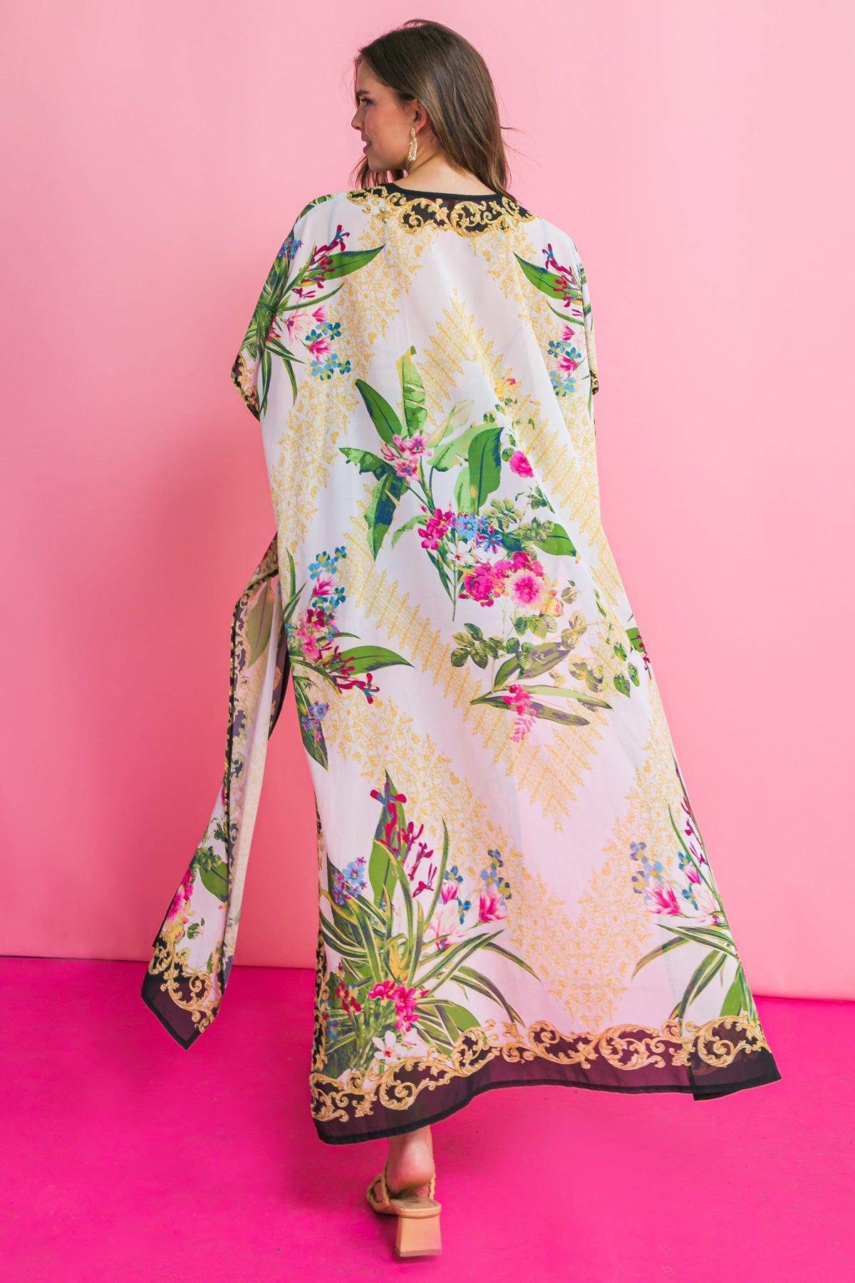 MORRO BAY WOVEN MAXI COVER UP.