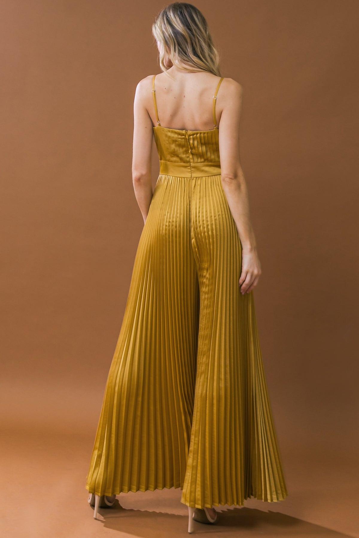 BLISSFUL LOVE WOVEN JUMPSUIT.