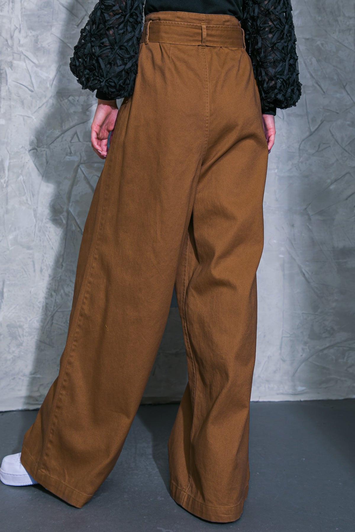 THRIVING WEEKEND TWILL PANTS.