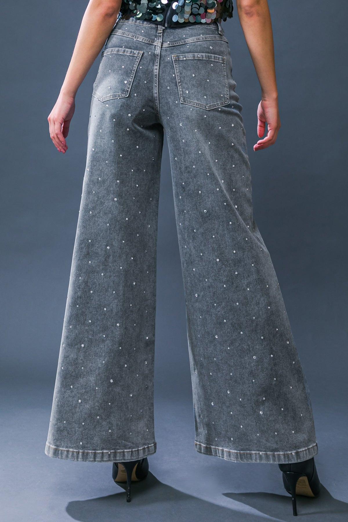 TAKE THE CHANCE DENIM PANTS.