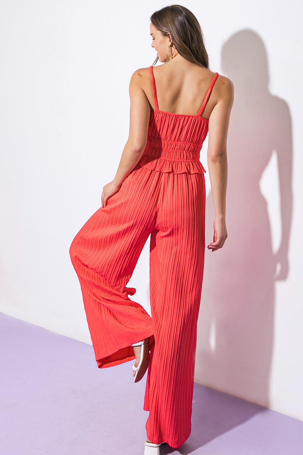 WITHIN MY HEART WOVEN JUMPSUIT.
