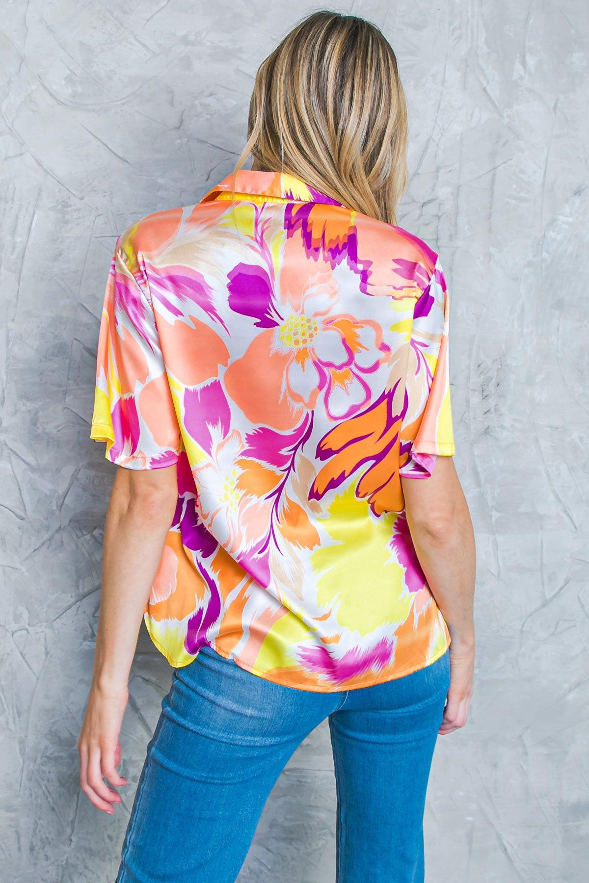 HELLO AROHA WOVEN TOP.