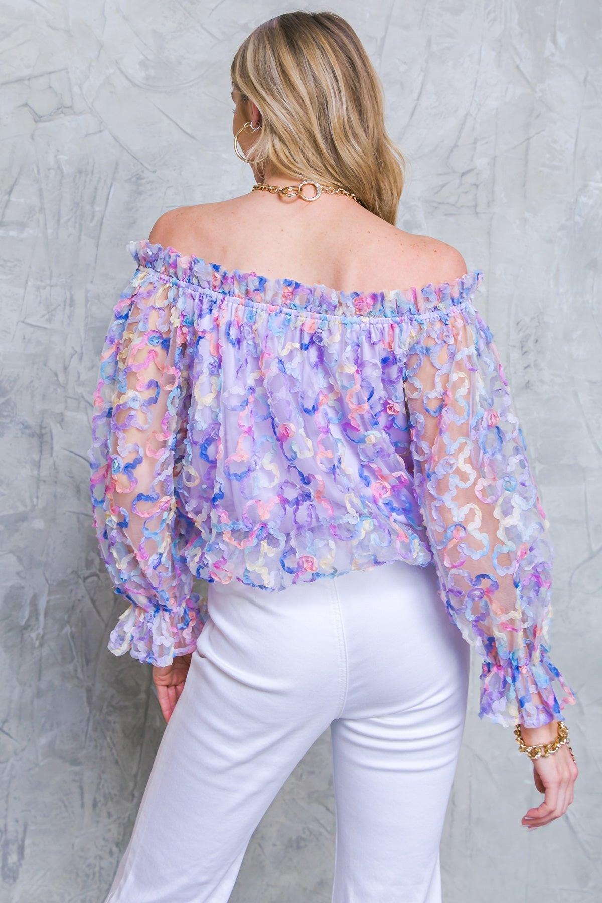 YOUR HEART IS MINE NOVELTY TOP.