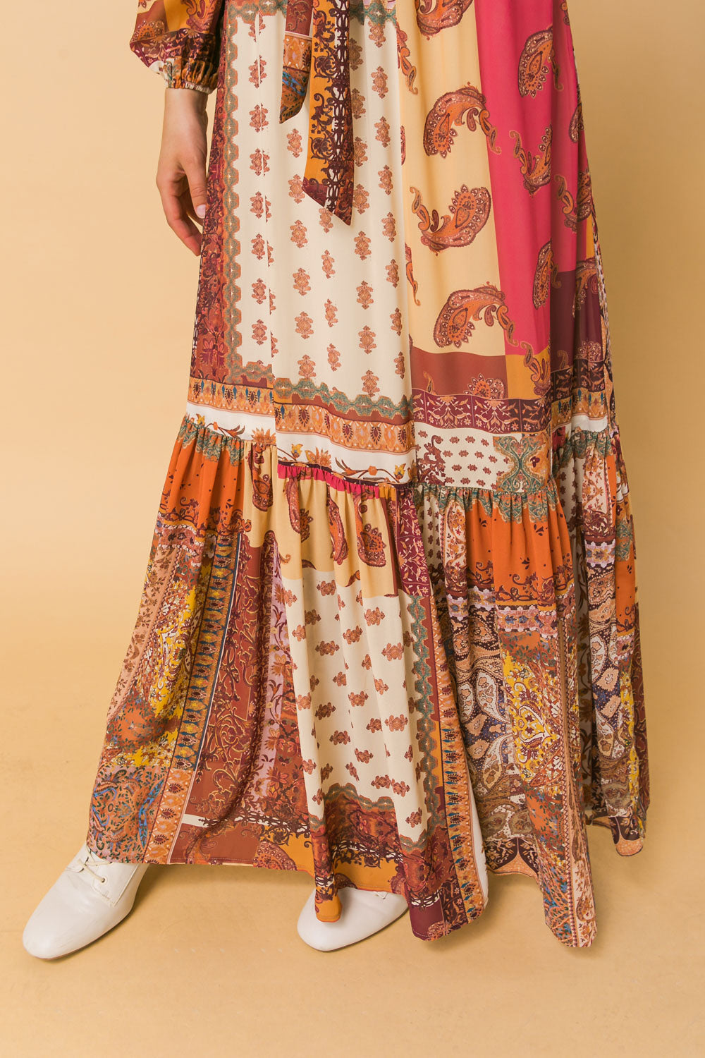 IT'S THE CHASE WOVEN MAXI DRESS