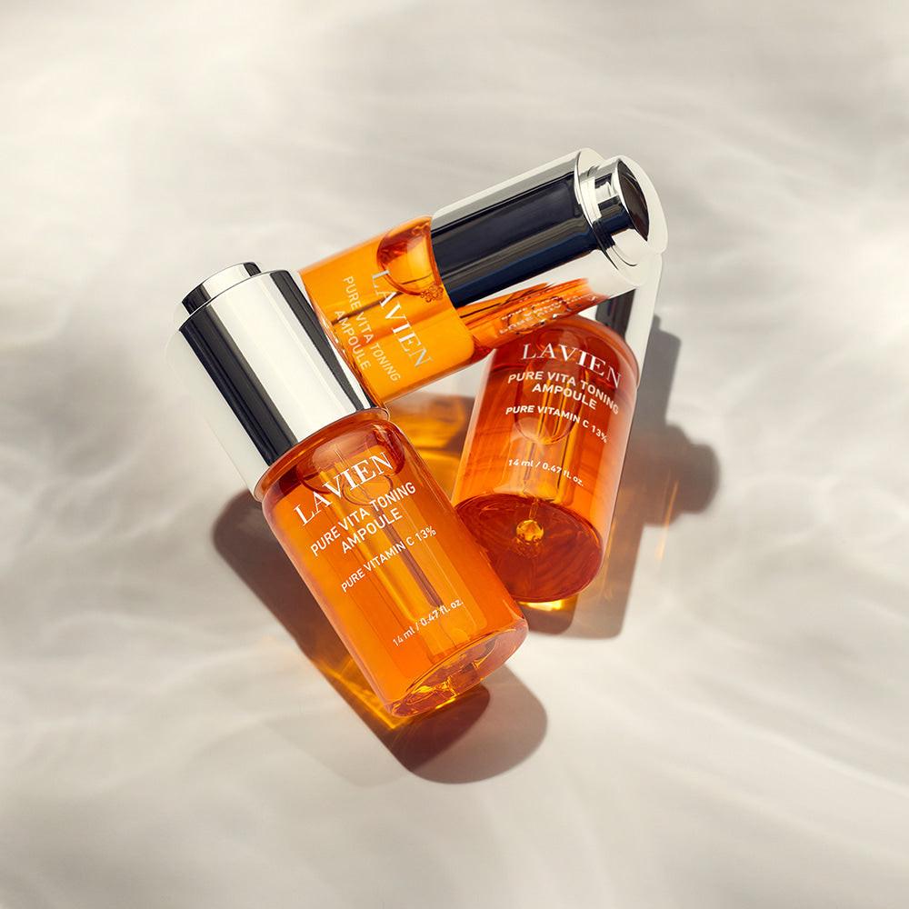 Pure Vita Toning Ampoule | Brightening and Anti-Wrinkle | Skin Vitamin.