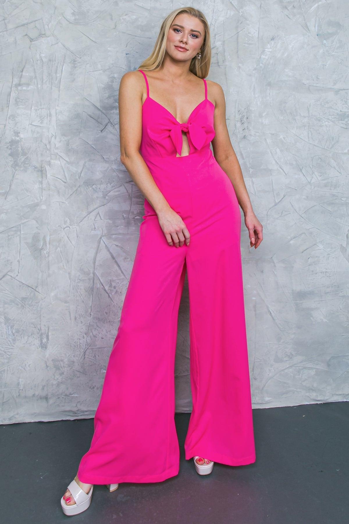 GOOD TO GROW WOVEN JUMPSUIT.
