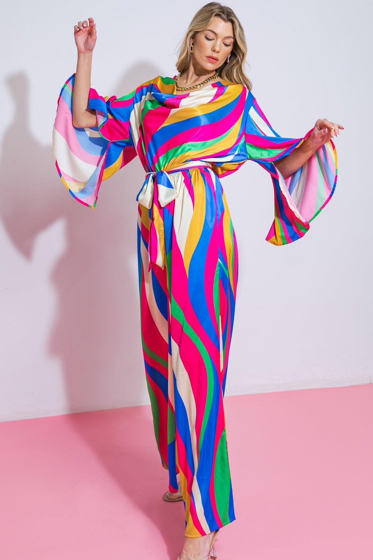 ENDLESS MEMORIES WOVEN JUMPSUIT.