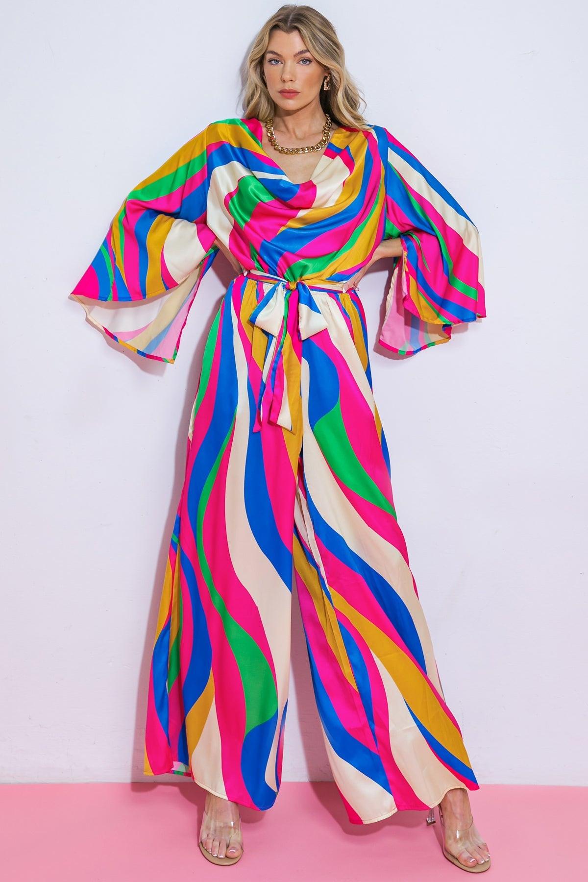 ENDLESS MEMORIES WOVEN JUMPSUIT.