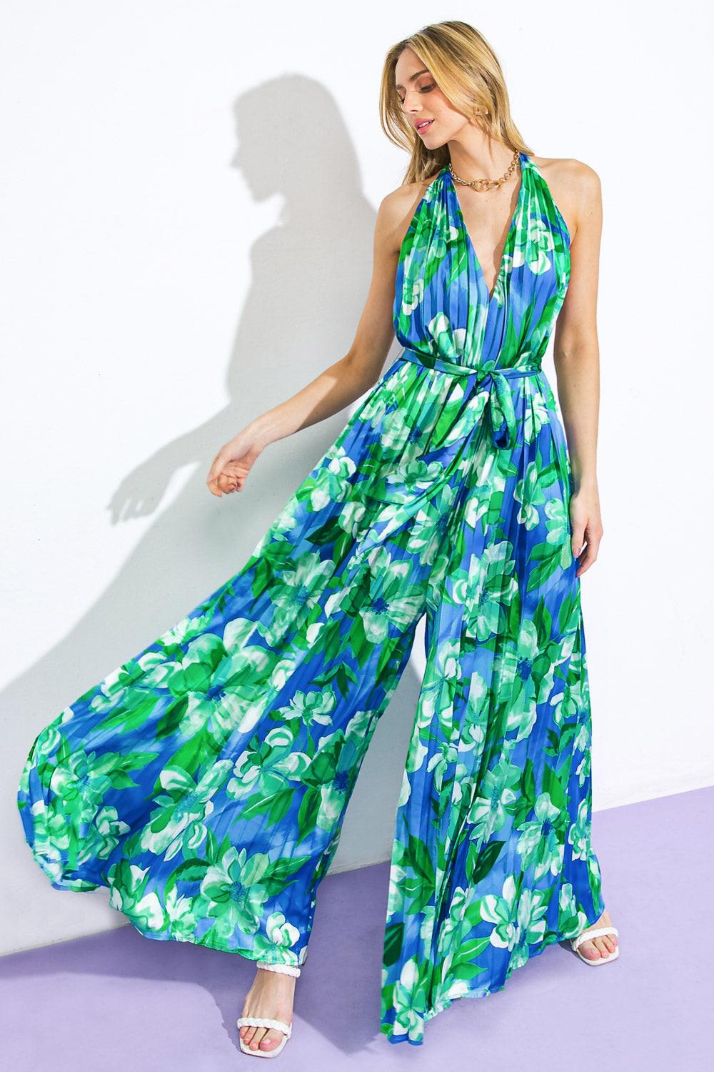 FRIDAY EVENING WOVEN JUMPSUIT.