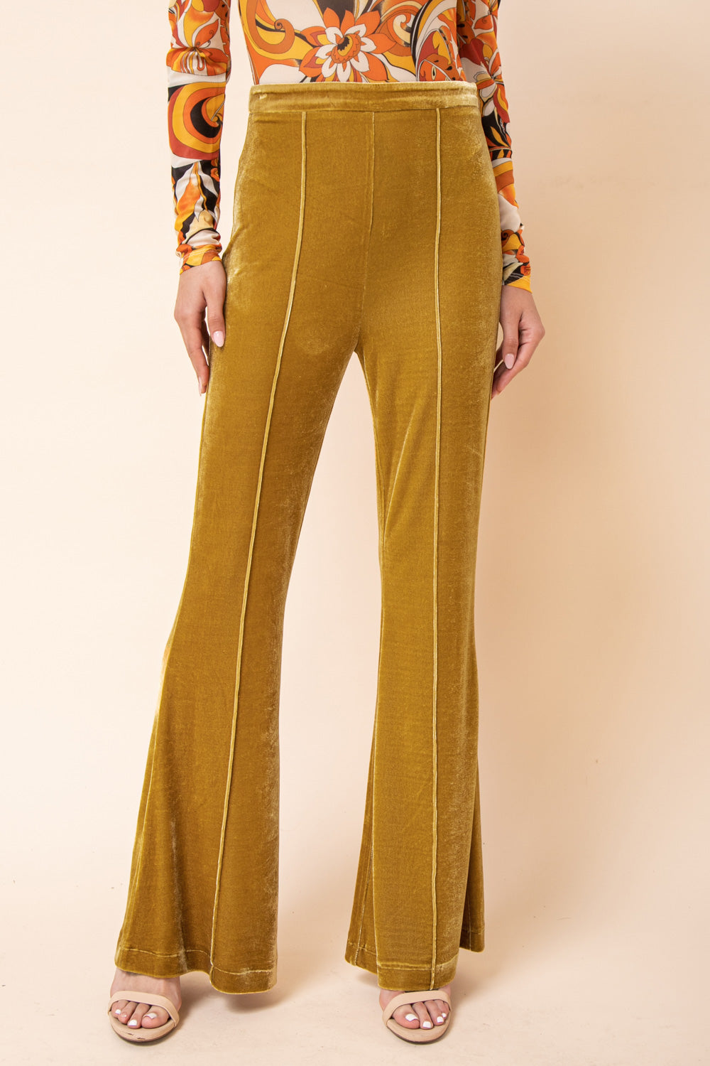 FRESH START VELVET PANTS