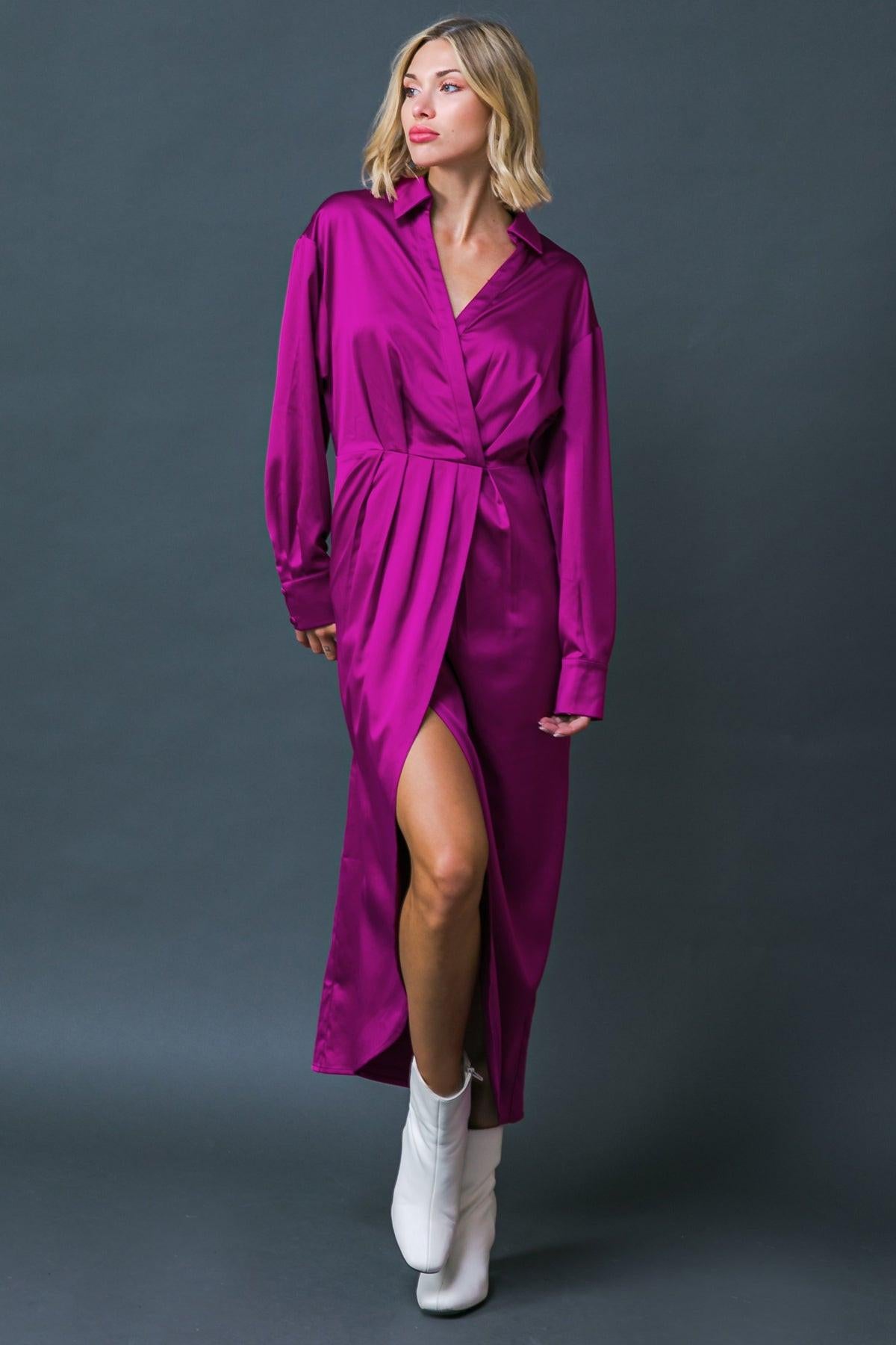 TOO GOOD TO BE TRUE WOVEN MIDI DRESS.