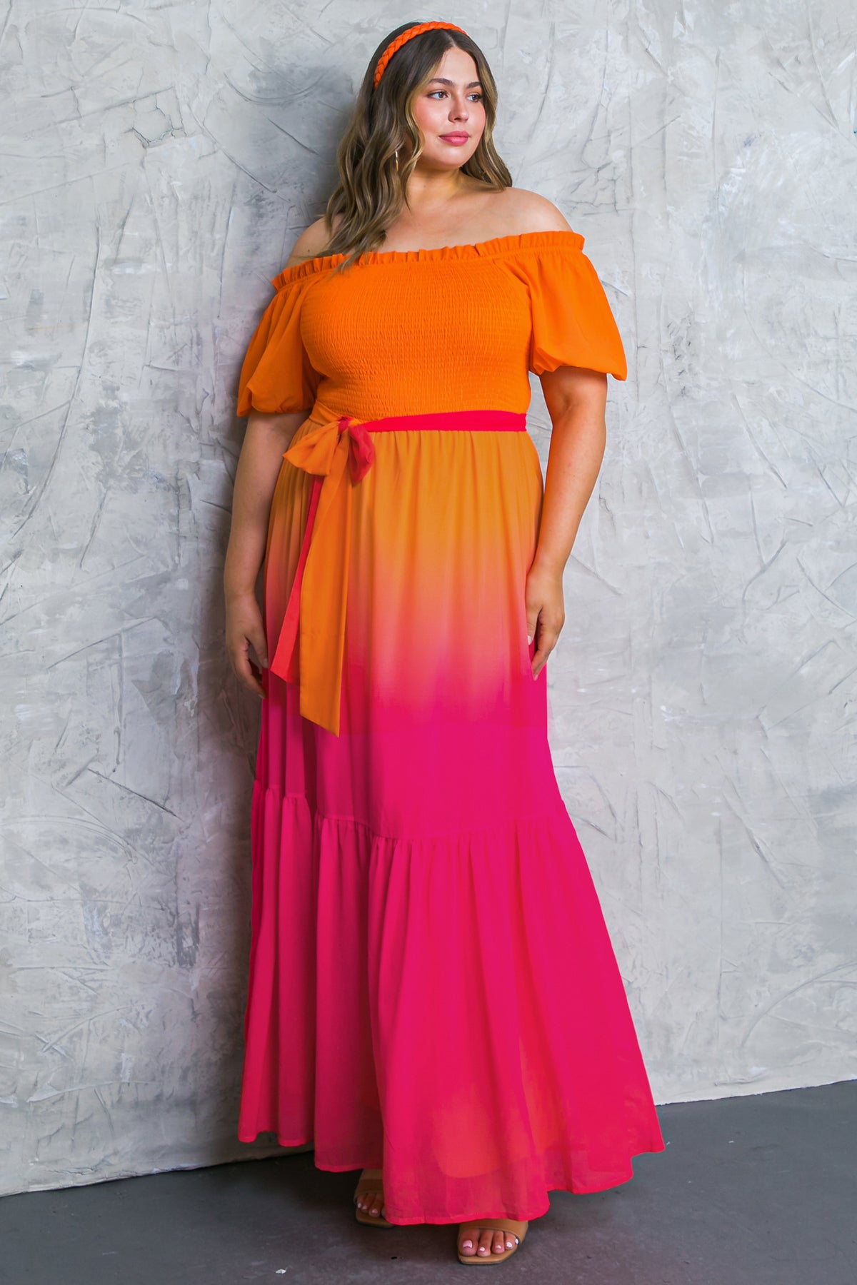 CAUSE A SENSATION WOVEN MAXI DRESS