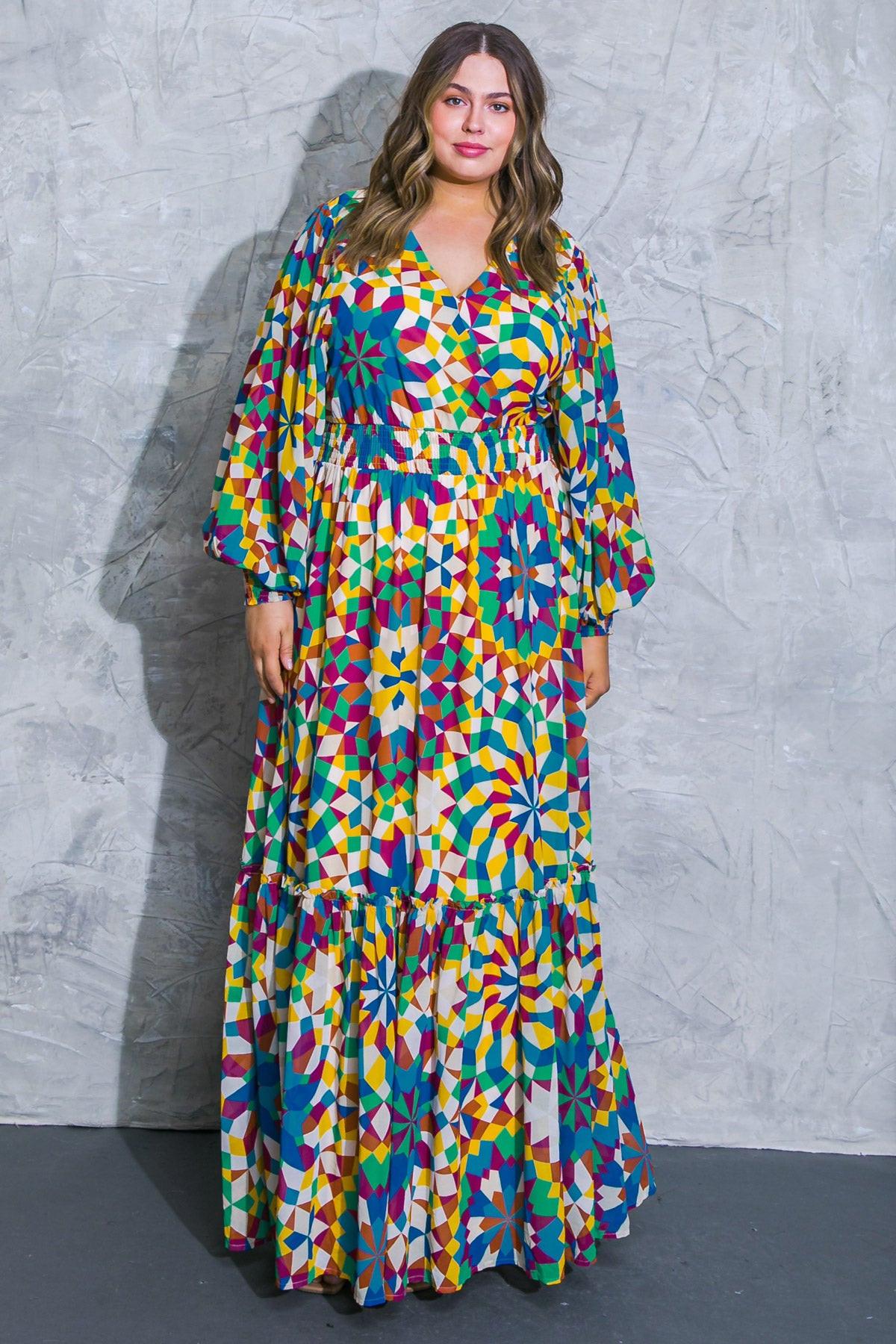 EVERYTHING I LOVE WOVEN MAXI DRESS.