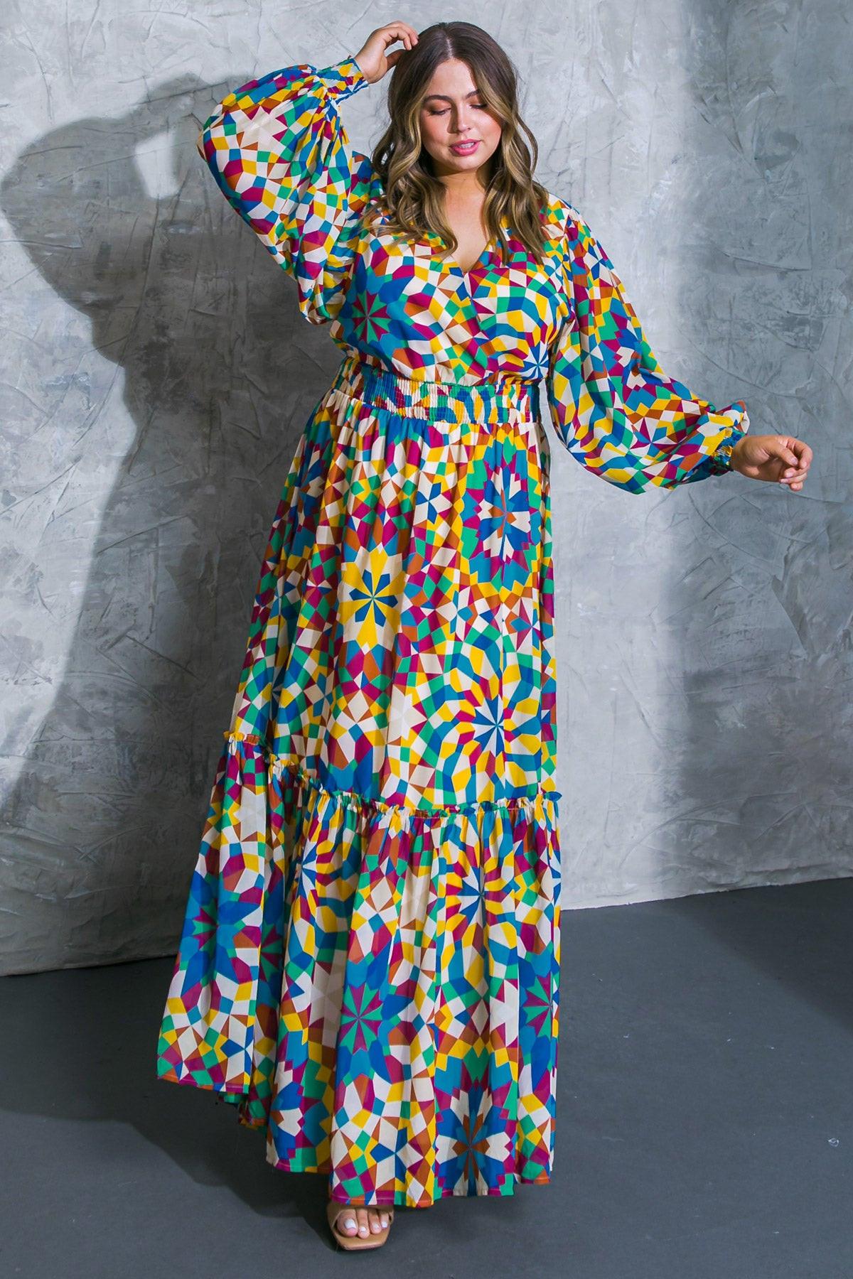 EVERYTHING I LOVE WOVEN MAXI DRESS.