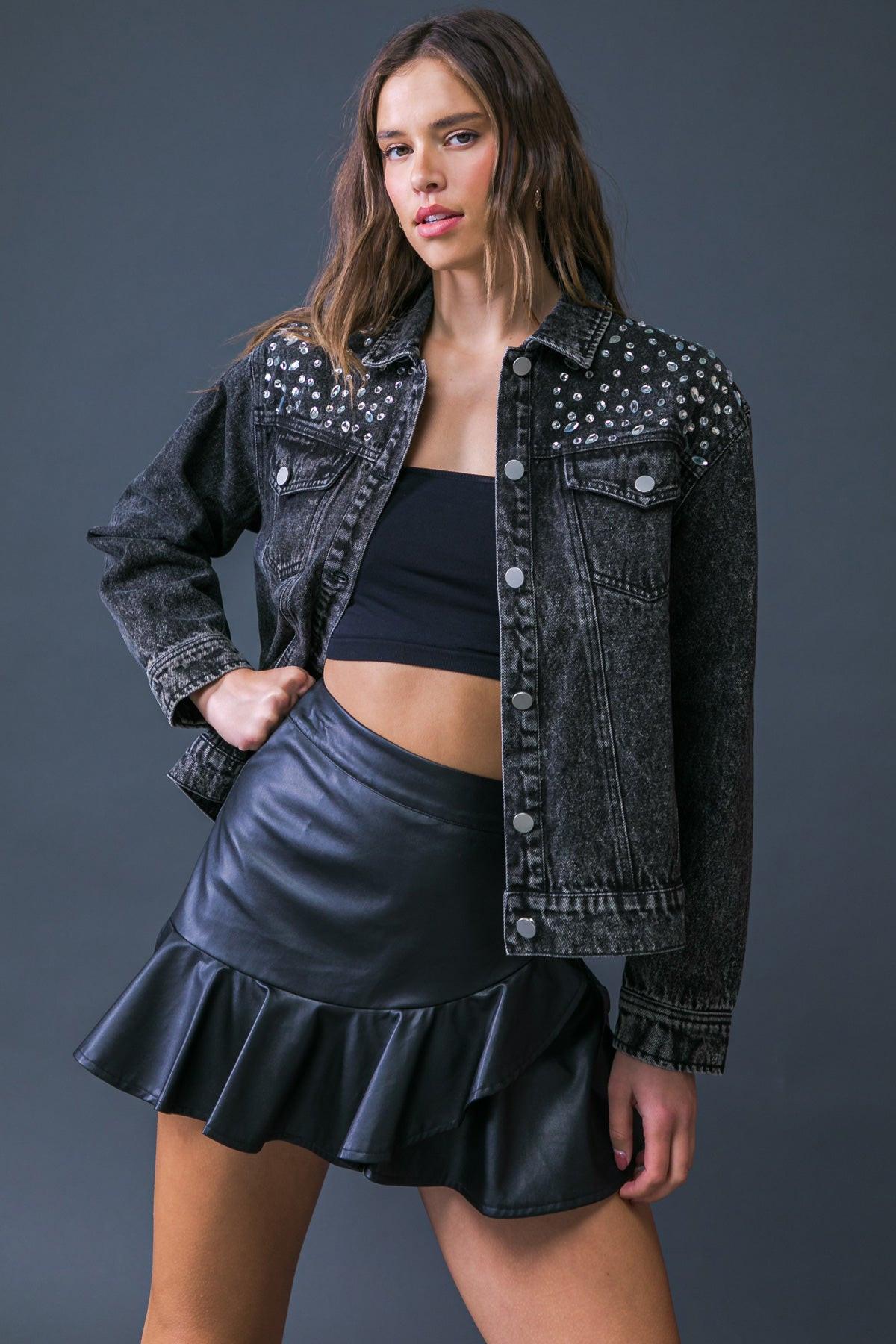 BE TRUE TO YOU DENIM JACKET.