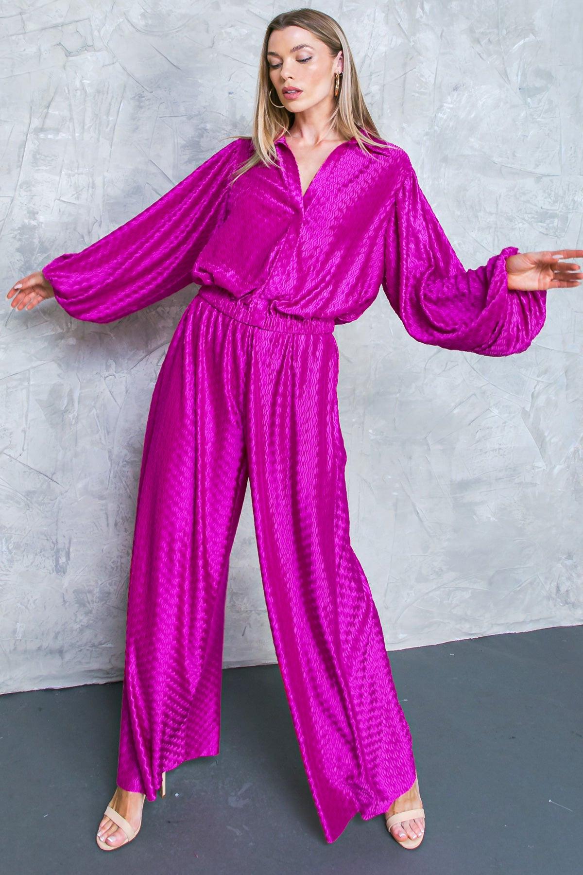 REGAL ROMANCE WOVEN PANTS.