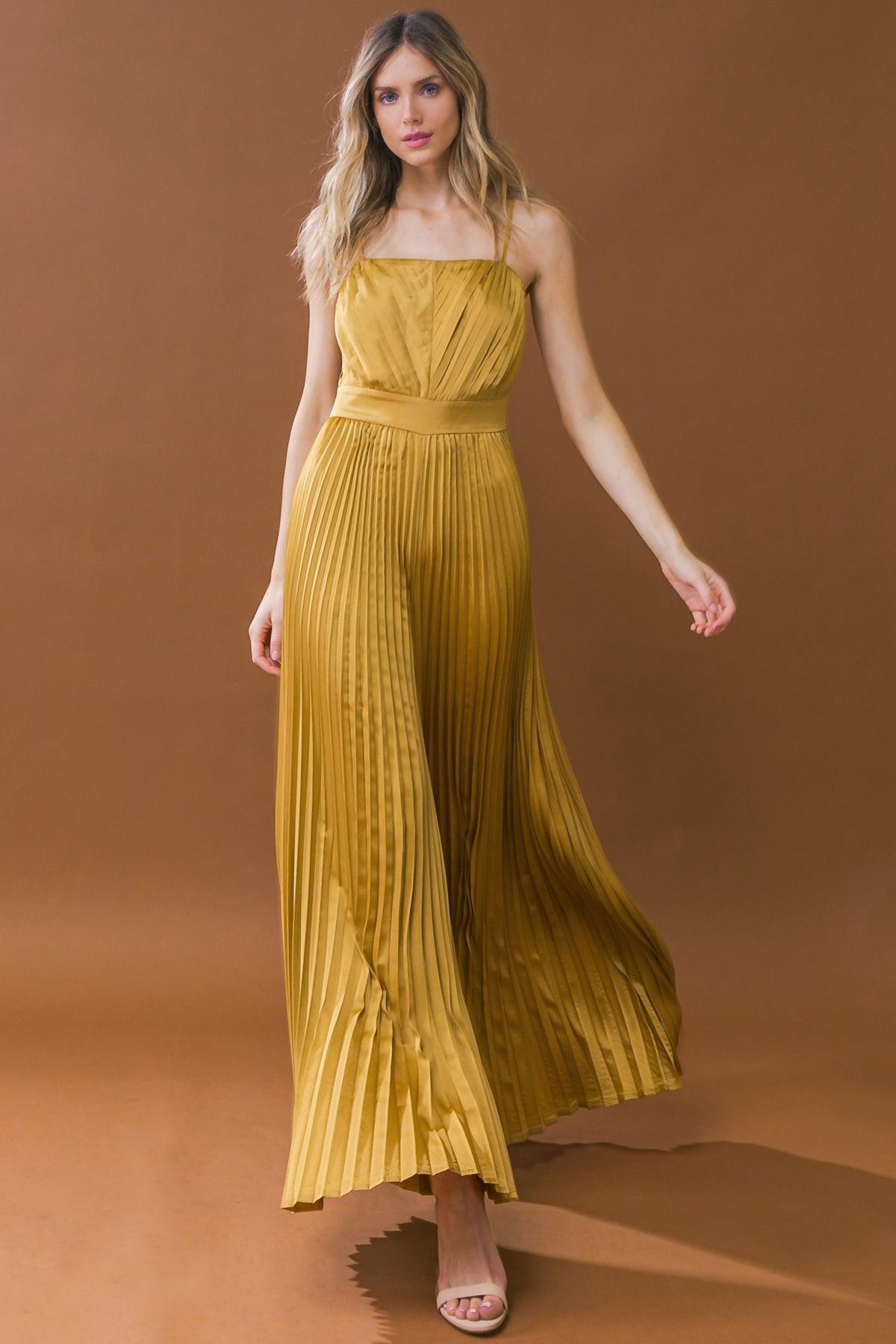 BLISSFUL LOVE WOVEN JUMPSUIT.