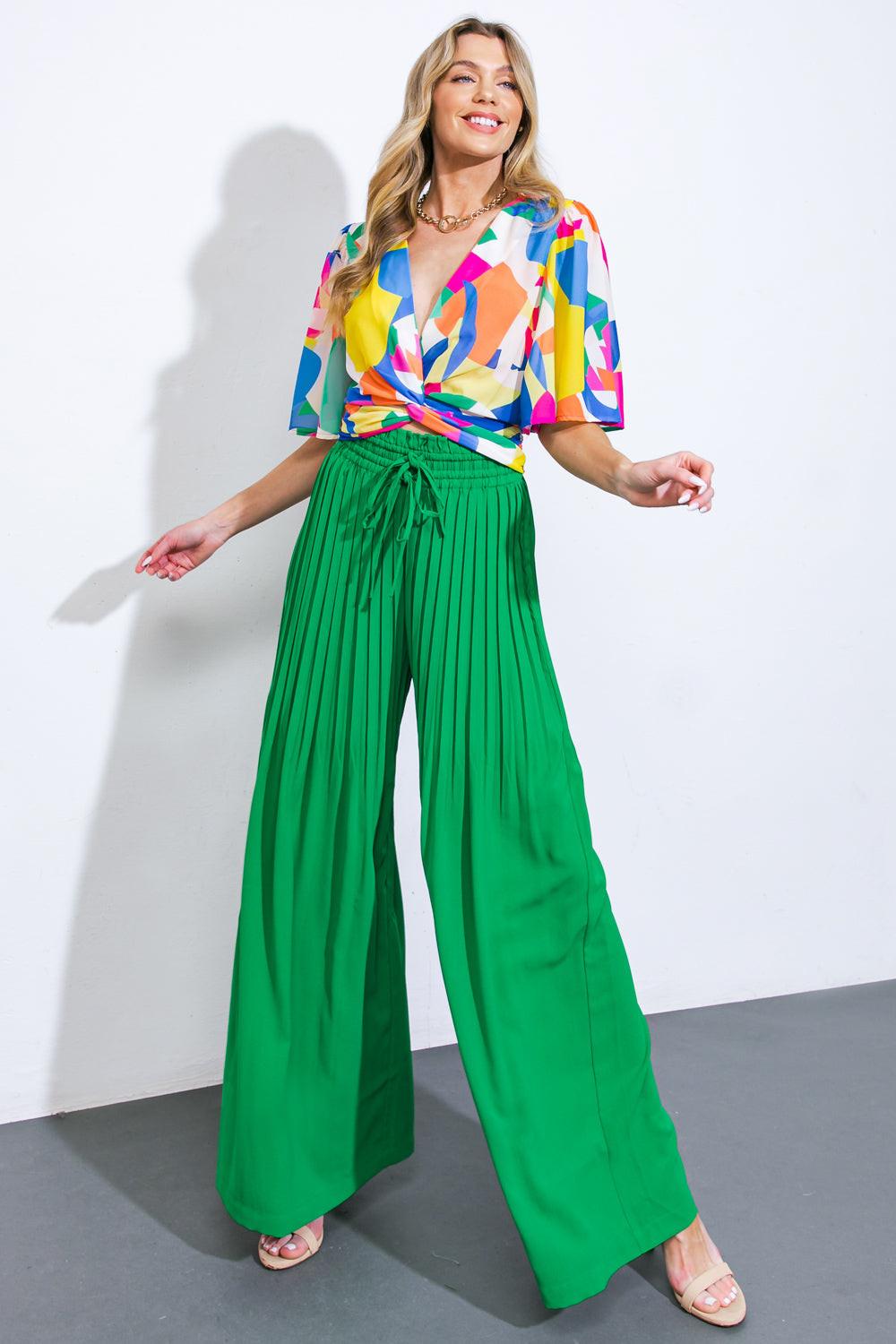 MAGICAL ILLUSIONS WOVEN PANTS.