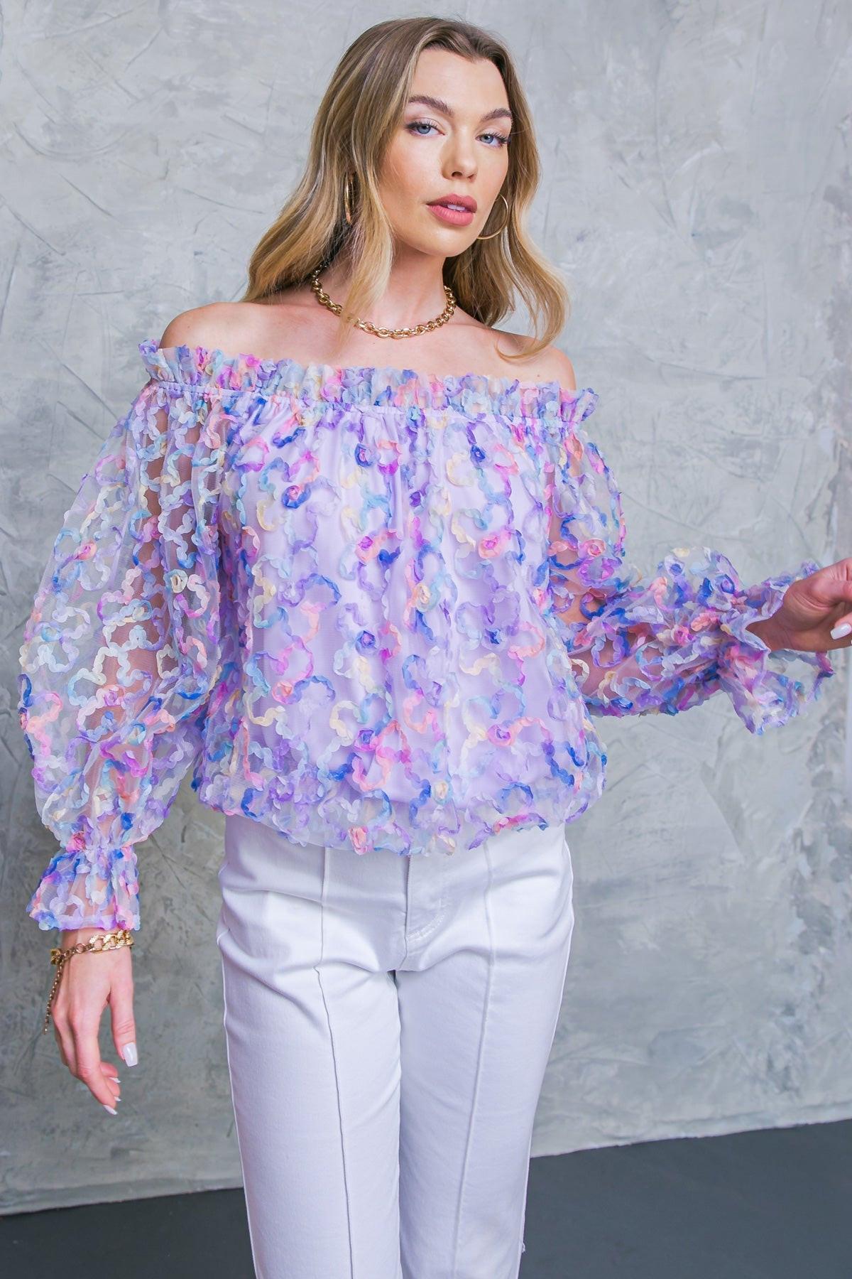 YOUR HEART IS MINE NOVELTY TOP.