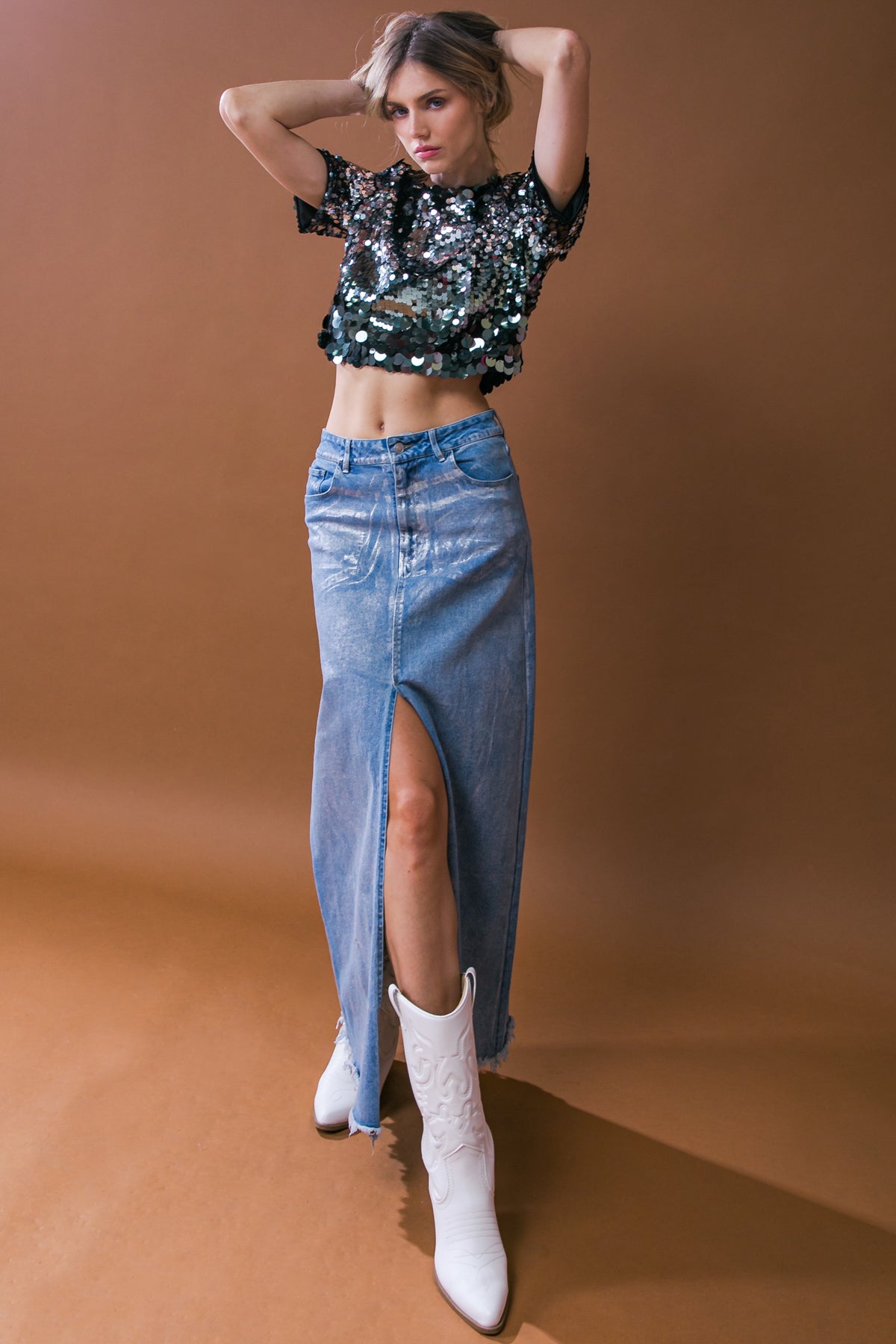 DIVINE ENERGY WOVEN TOP