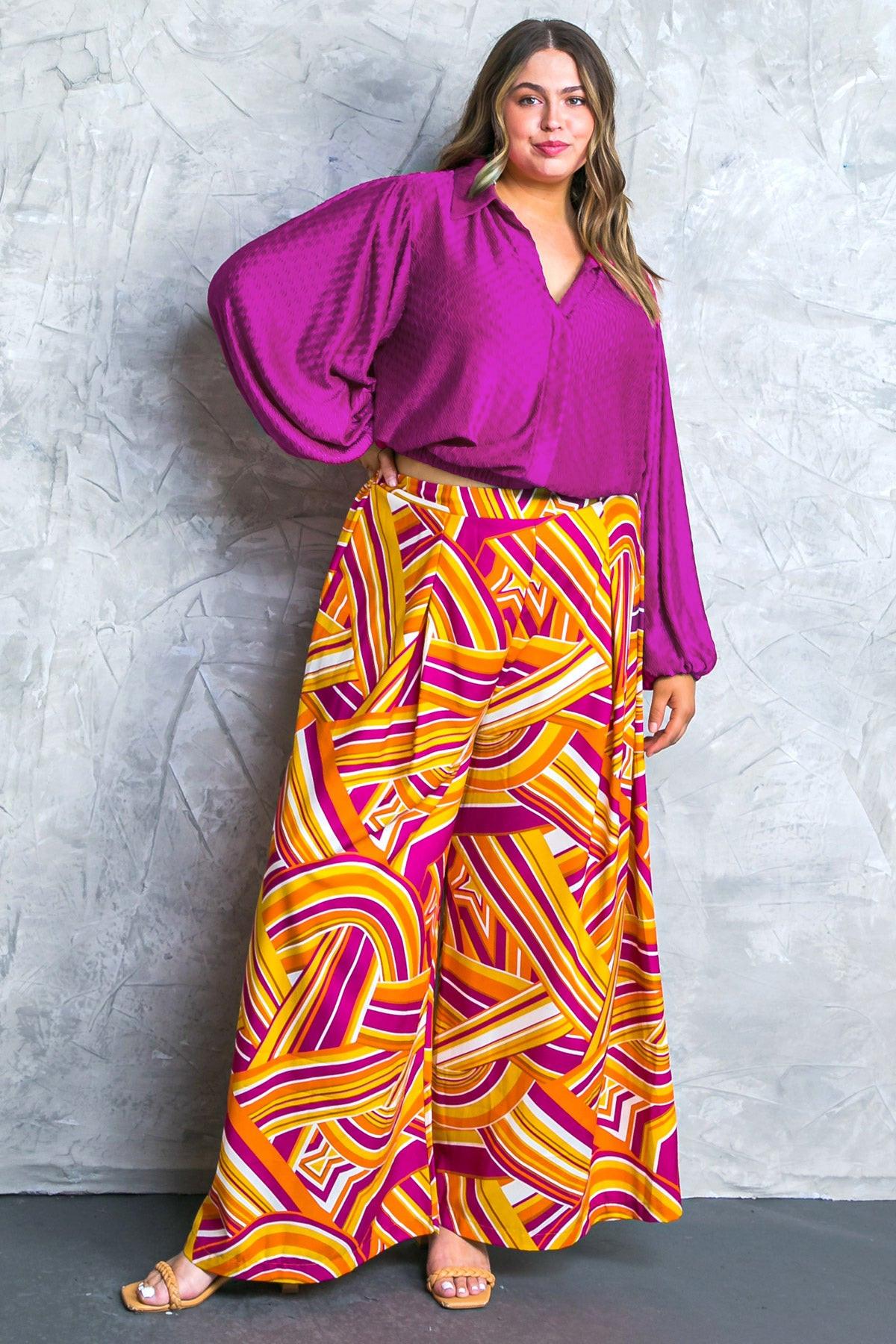 REGAL ROMANCE WOVEN TOP.