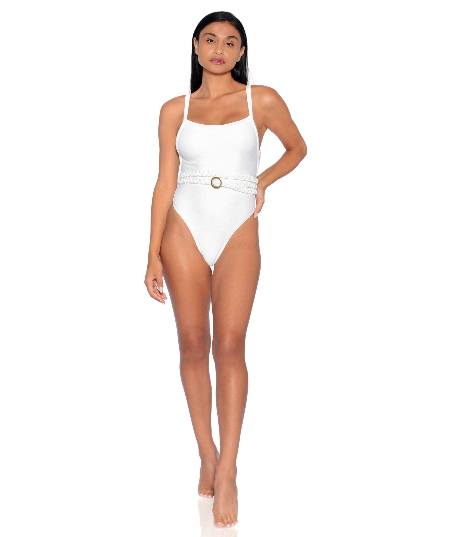 Greece Belted One-Piece