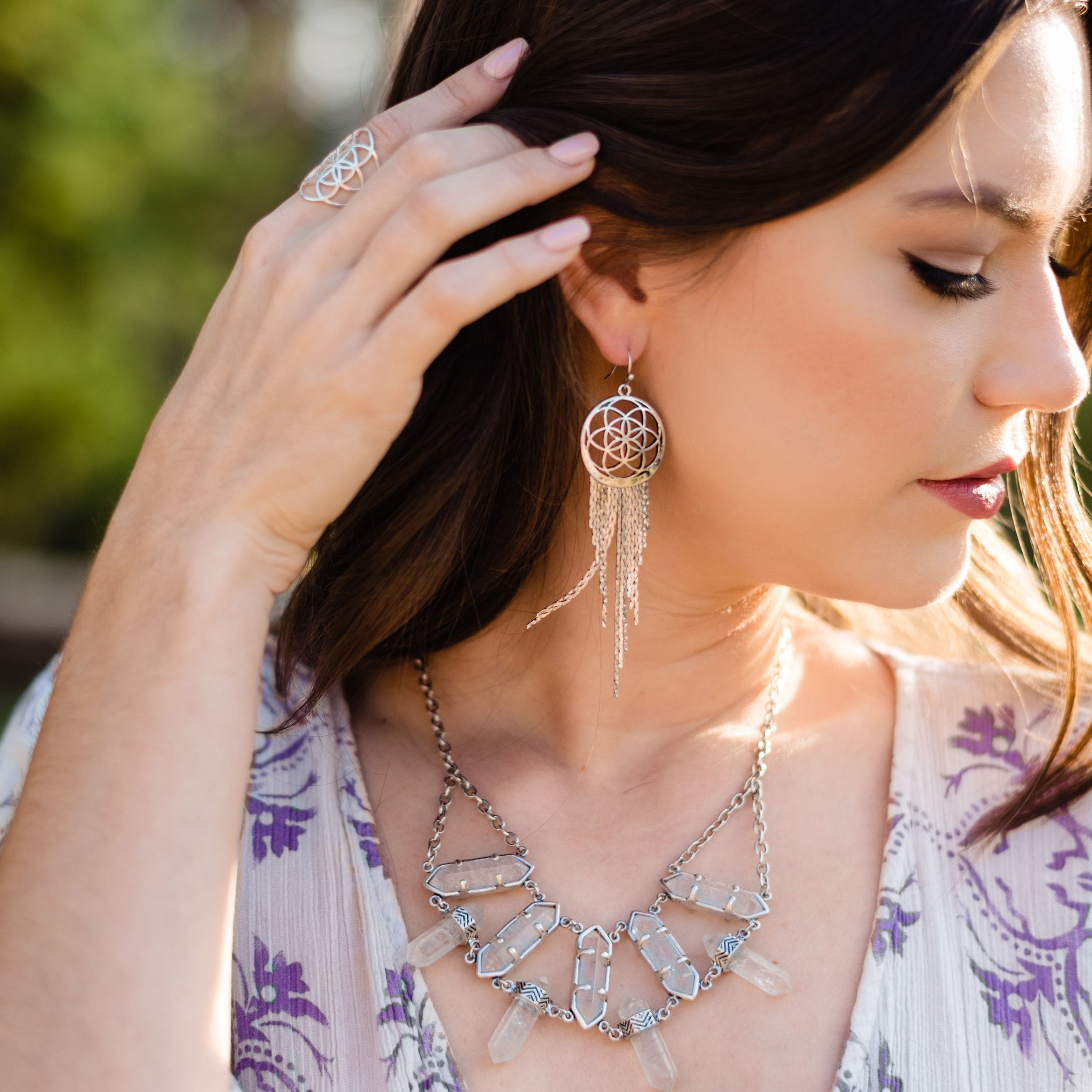 Dreamer Earring | Silver