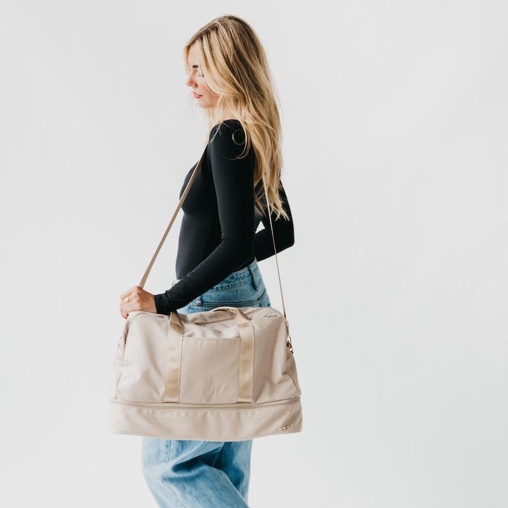 Nissa Nylon Weekender Bag.